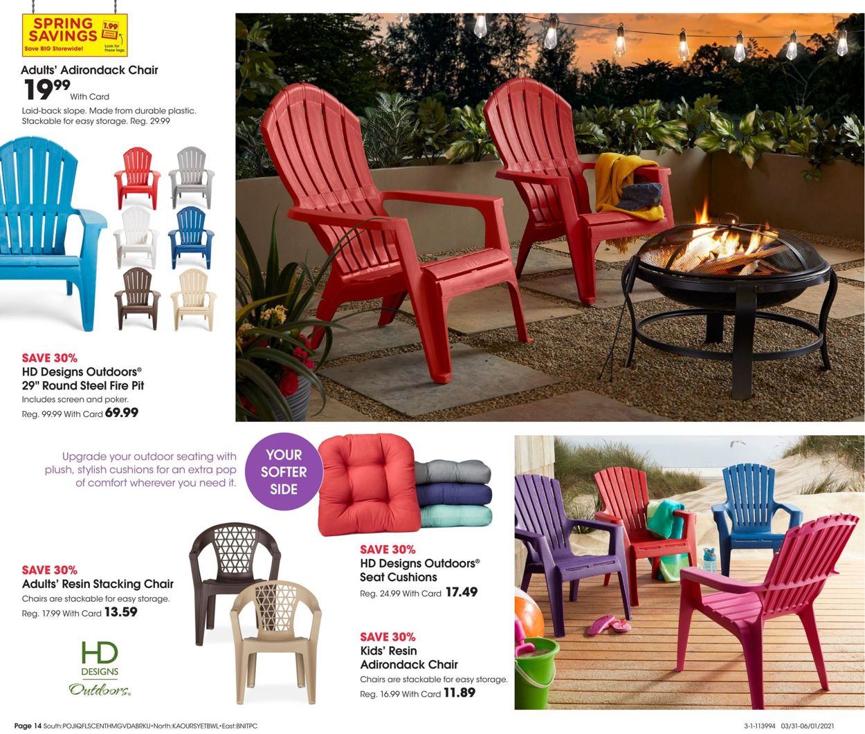 Fred Meyer Cur Weekly Ad 03 31 06, Fred Meyer Fire Pit
