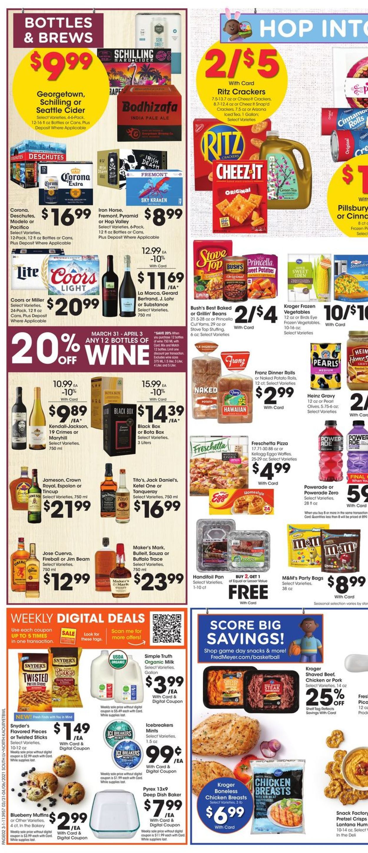 Fred Meyer Easter 2021 Current weekly ad 03/31 04/06/2021 [2