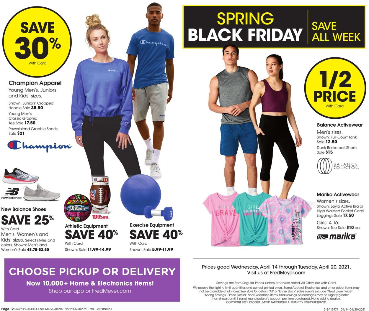 Catalogue Fred Meyer from 04/14/2021