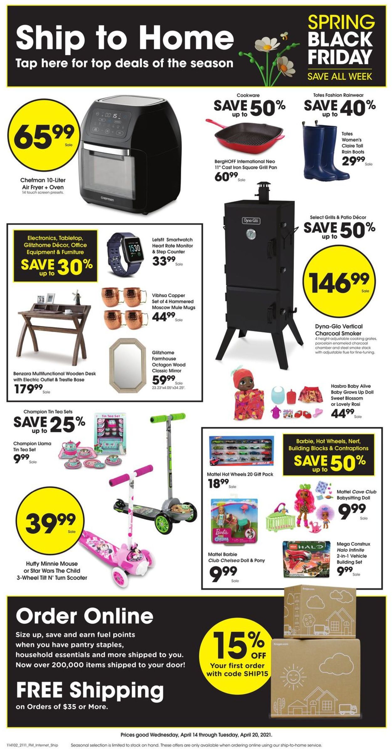 Catalogue Fred Meyer from 04/14/2021