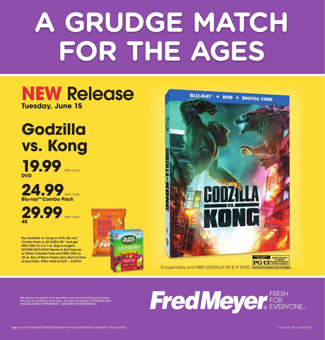 Catalogue Fred Meyer from 06/13/2021