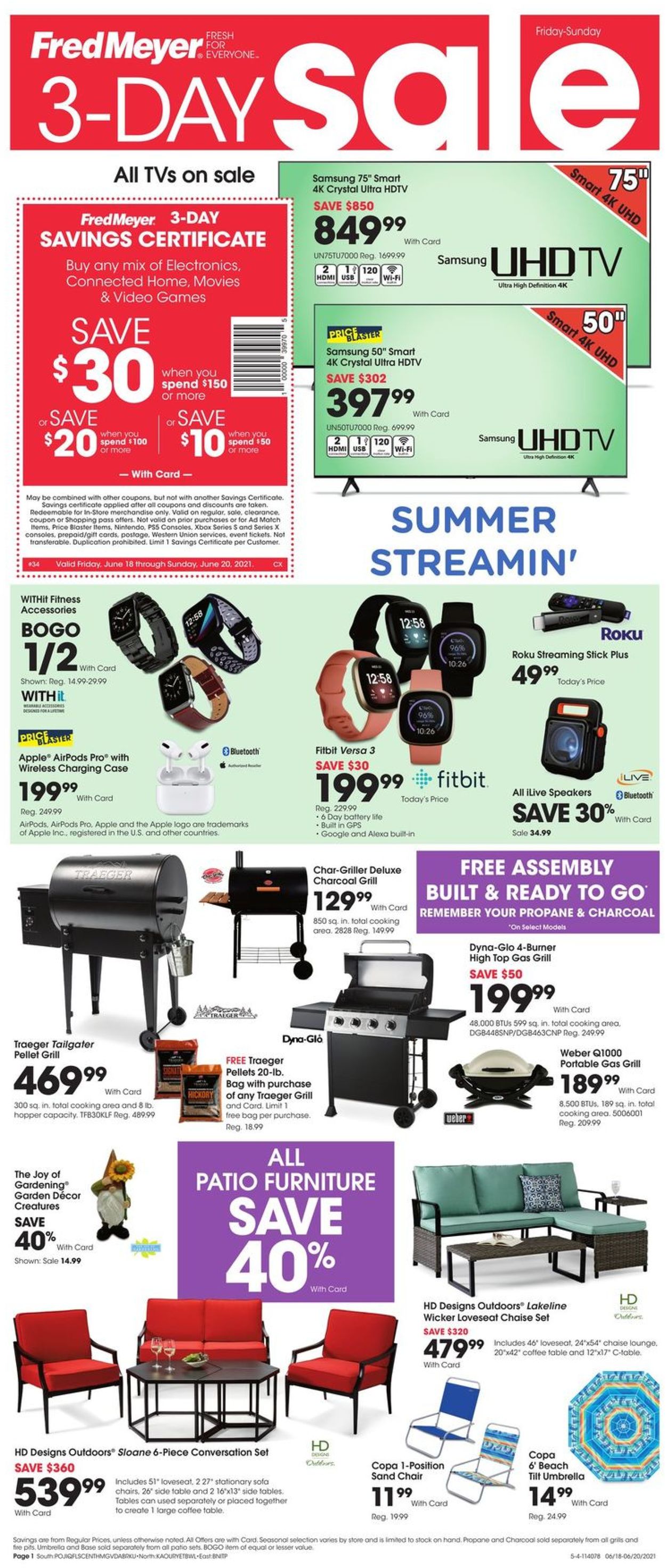 Catalogue Fred Meyer from 06/18/2021