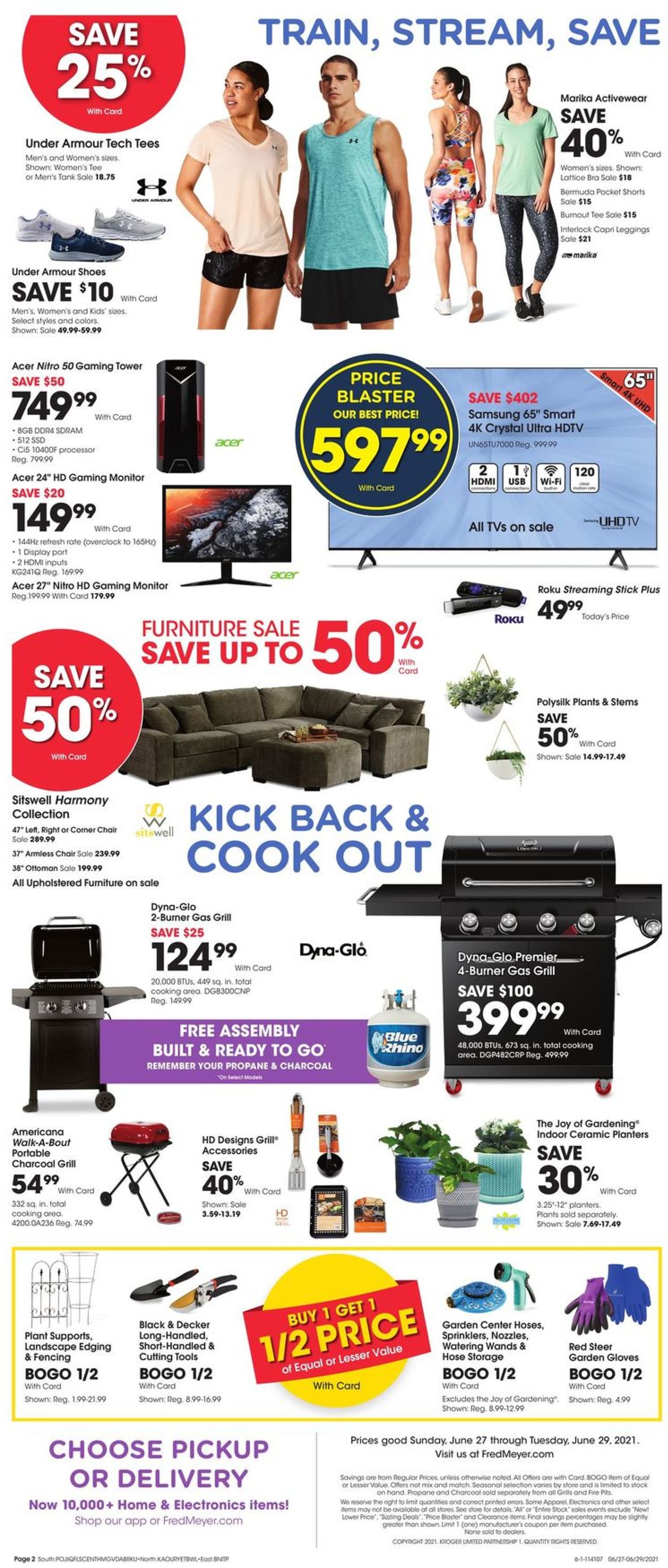 Catalogue Fred Meyer from 06/27/2021