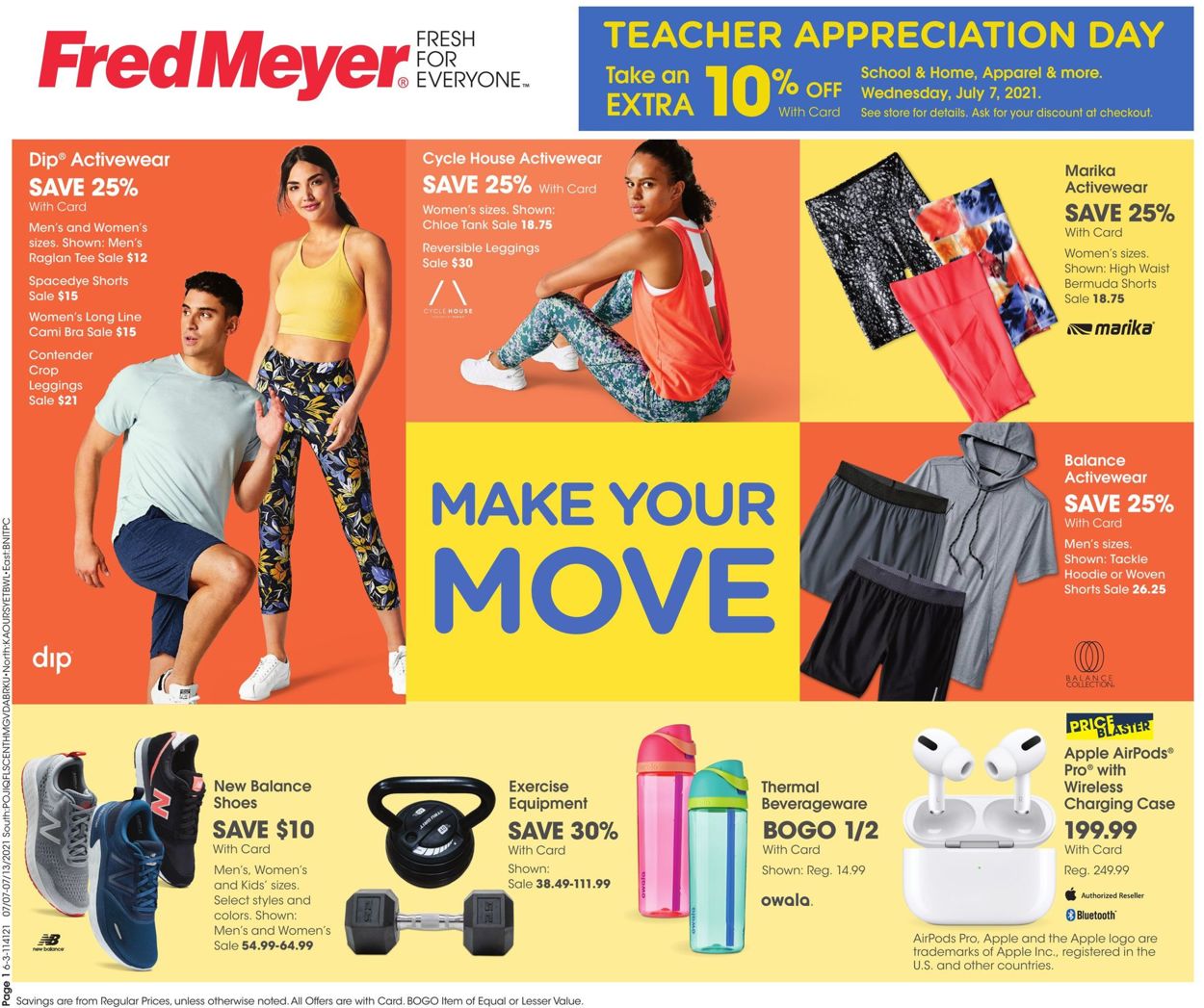 Catalogue Fred Meyer from 07/07/2021