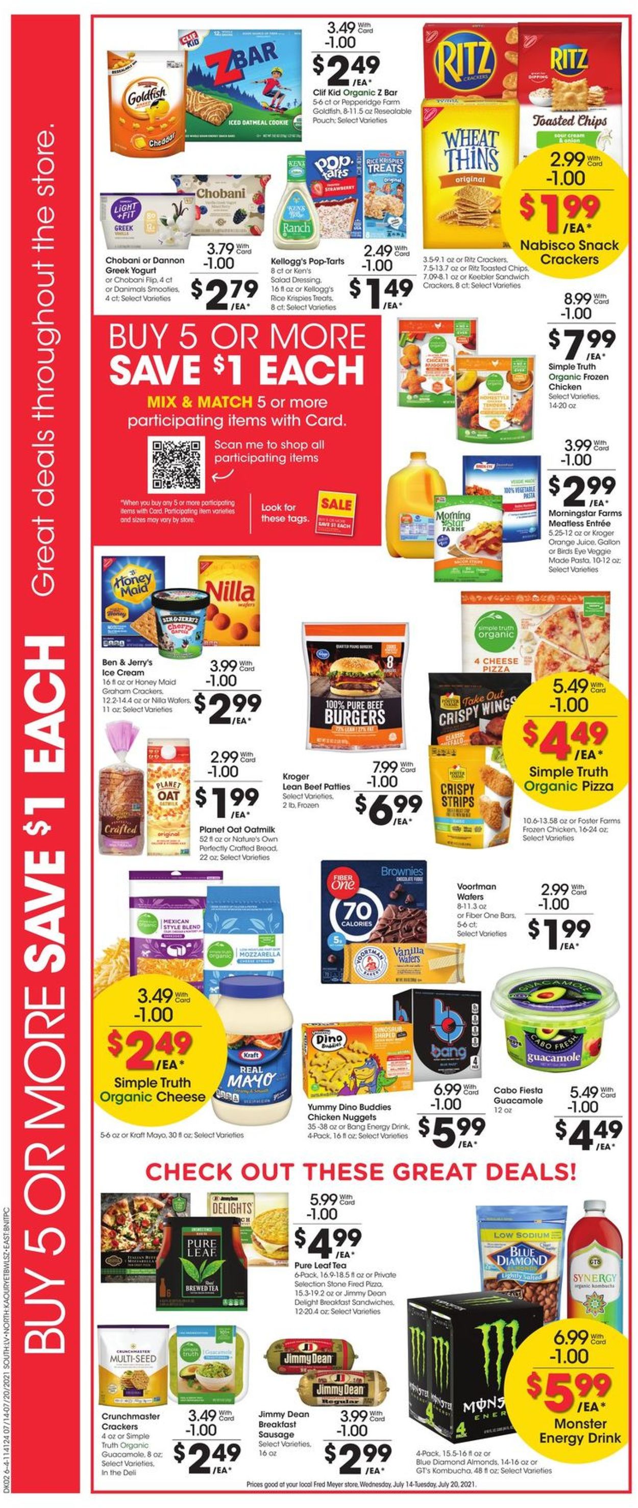 Catalogue Fred Meyer from 07/14/2021