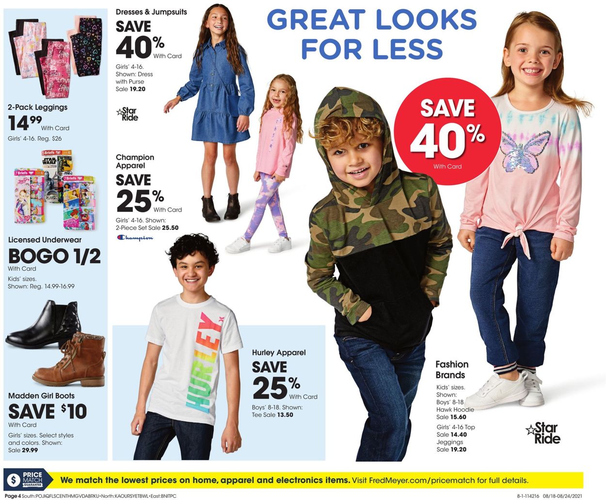 Catalogue Fred Meyer from 08/18/2021