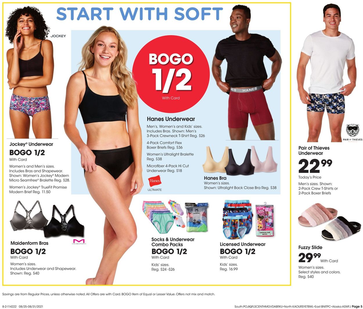Catalogue Fred Meyer from 08/25/2021