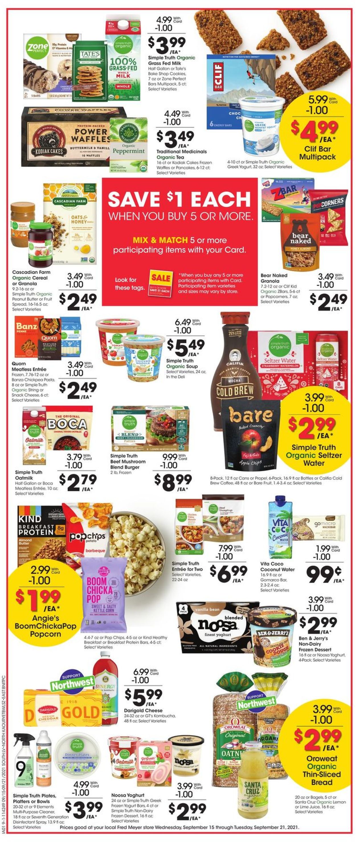 Catalogue Fred Meyer from 09/15/2021