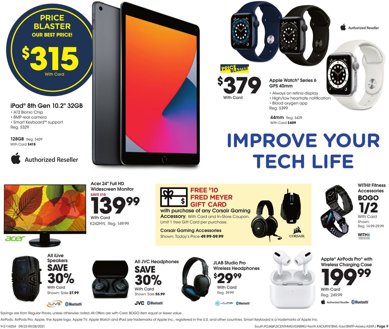 Catalogue Fred Meyer from 09/22/2021