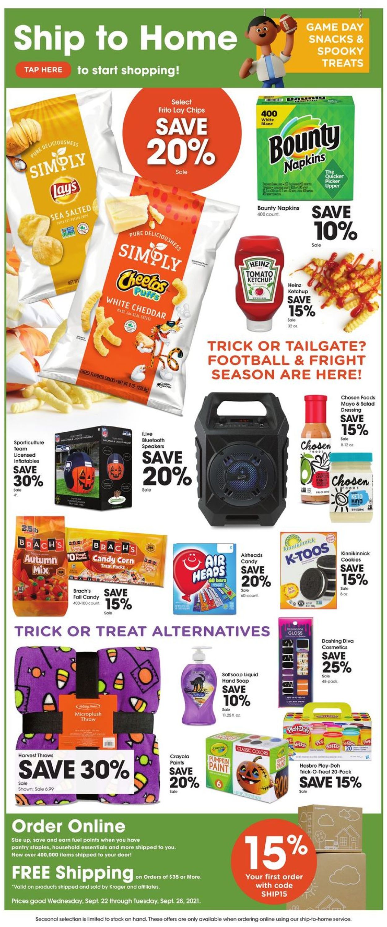 Catalogue Fred Meyer from 09/22/2021