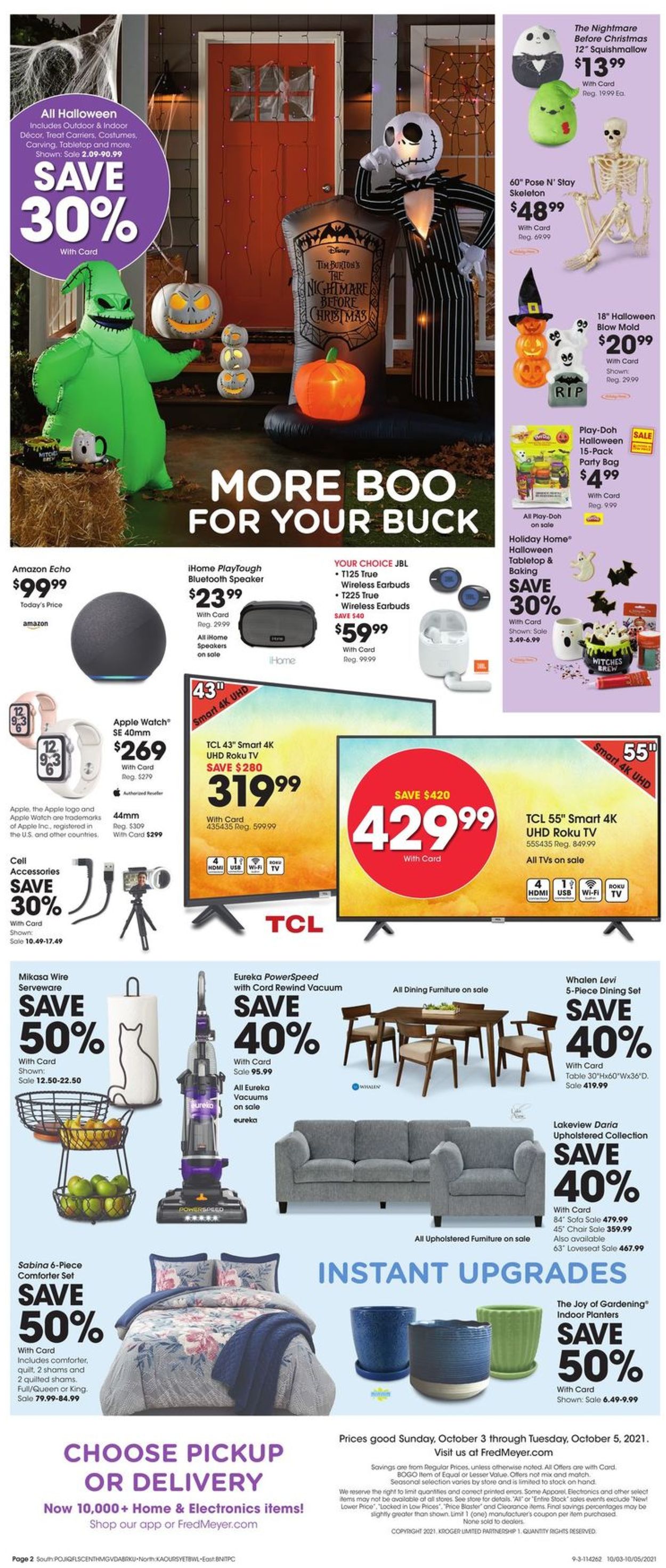 Catalogue Fred Meyer Halloween 2021 from 10/03/2021