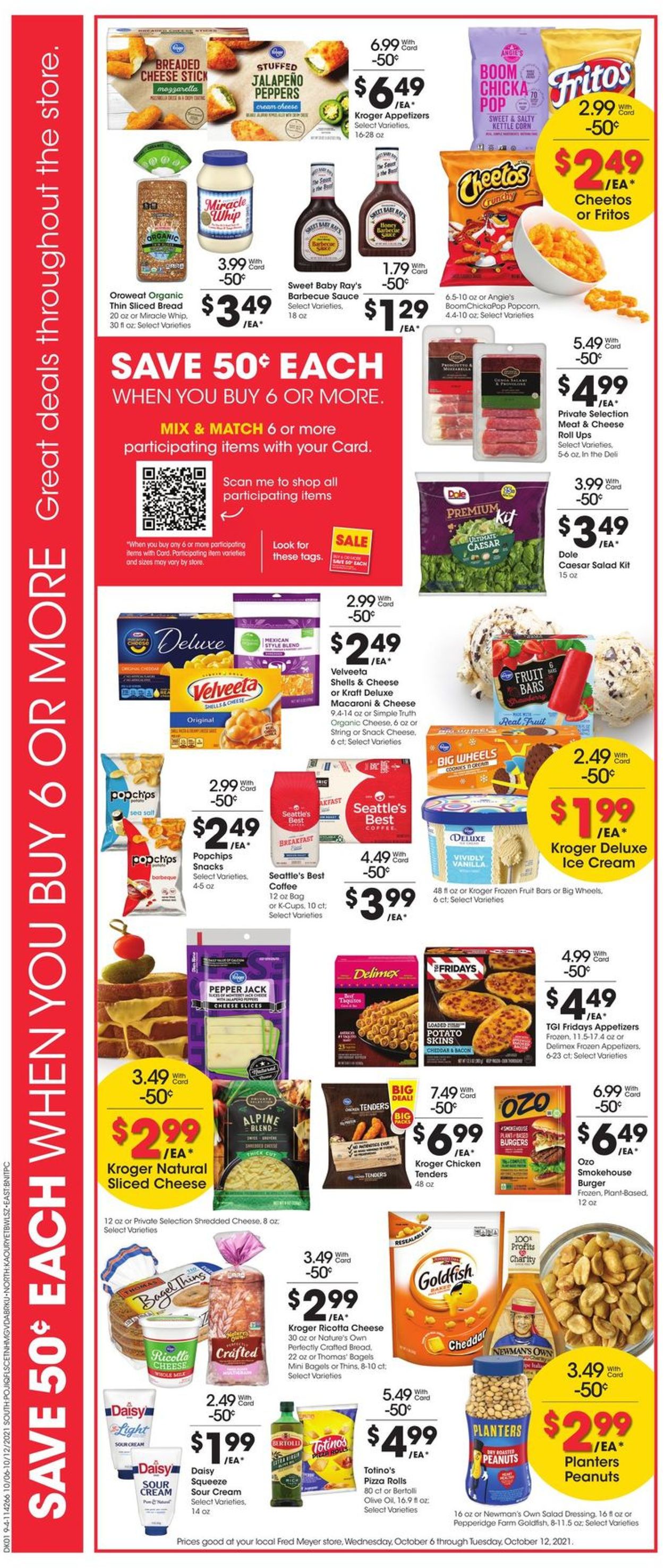 Catalogue Fred Meyer Halloween 2021 from 10/06/2021