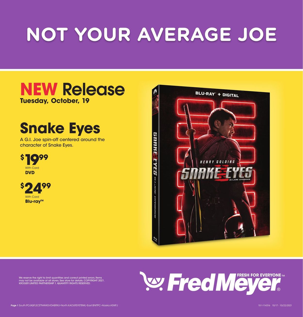 Catalogue Fred Meyer from 10/19/2021