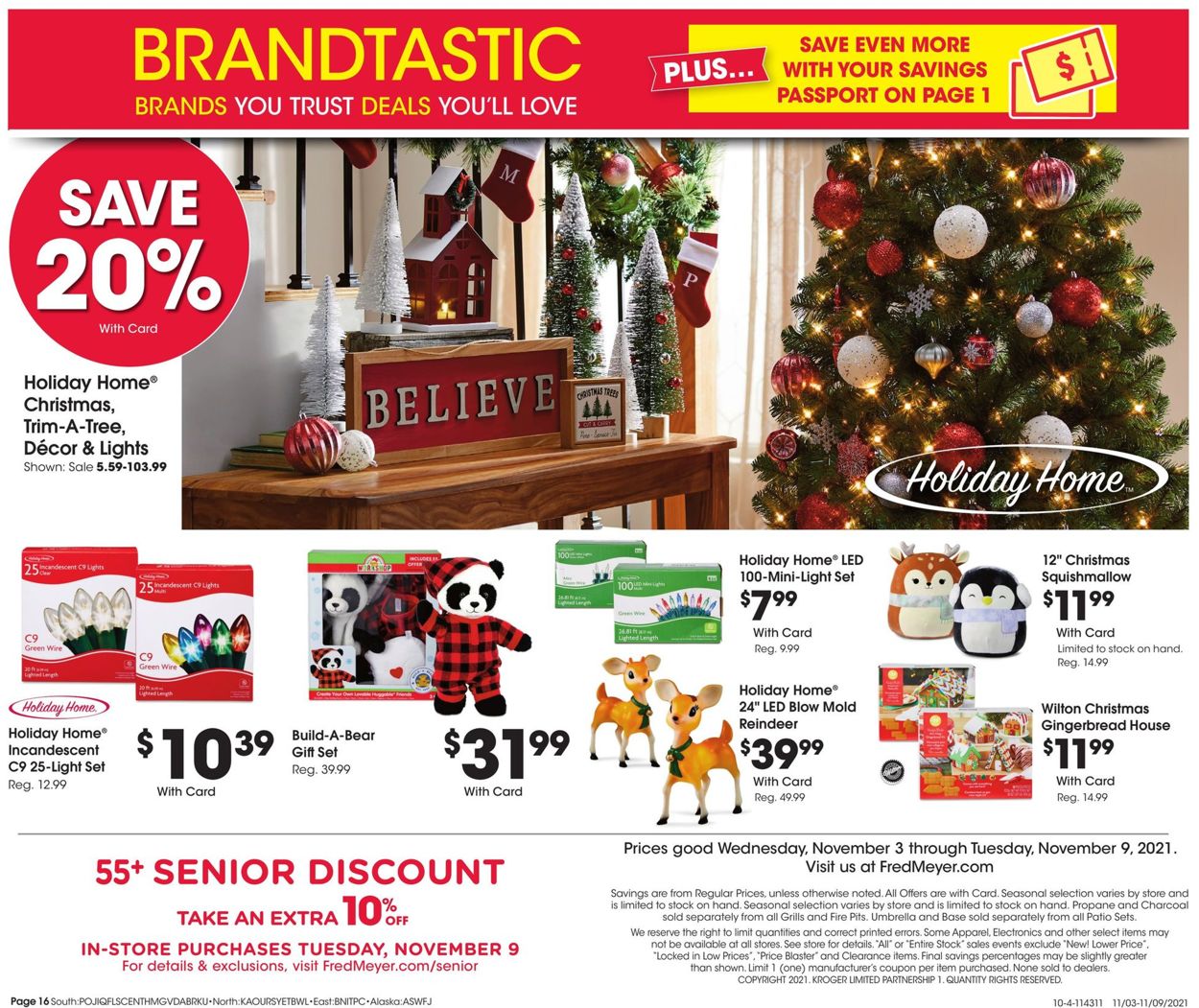 Catalogue Fred Meyer from 11/03/2021