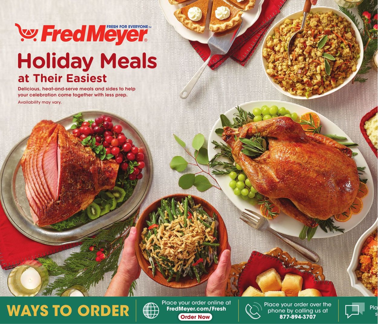 Catalogue Fred Meyer HOLIDAY 2021 from 11/03/2021