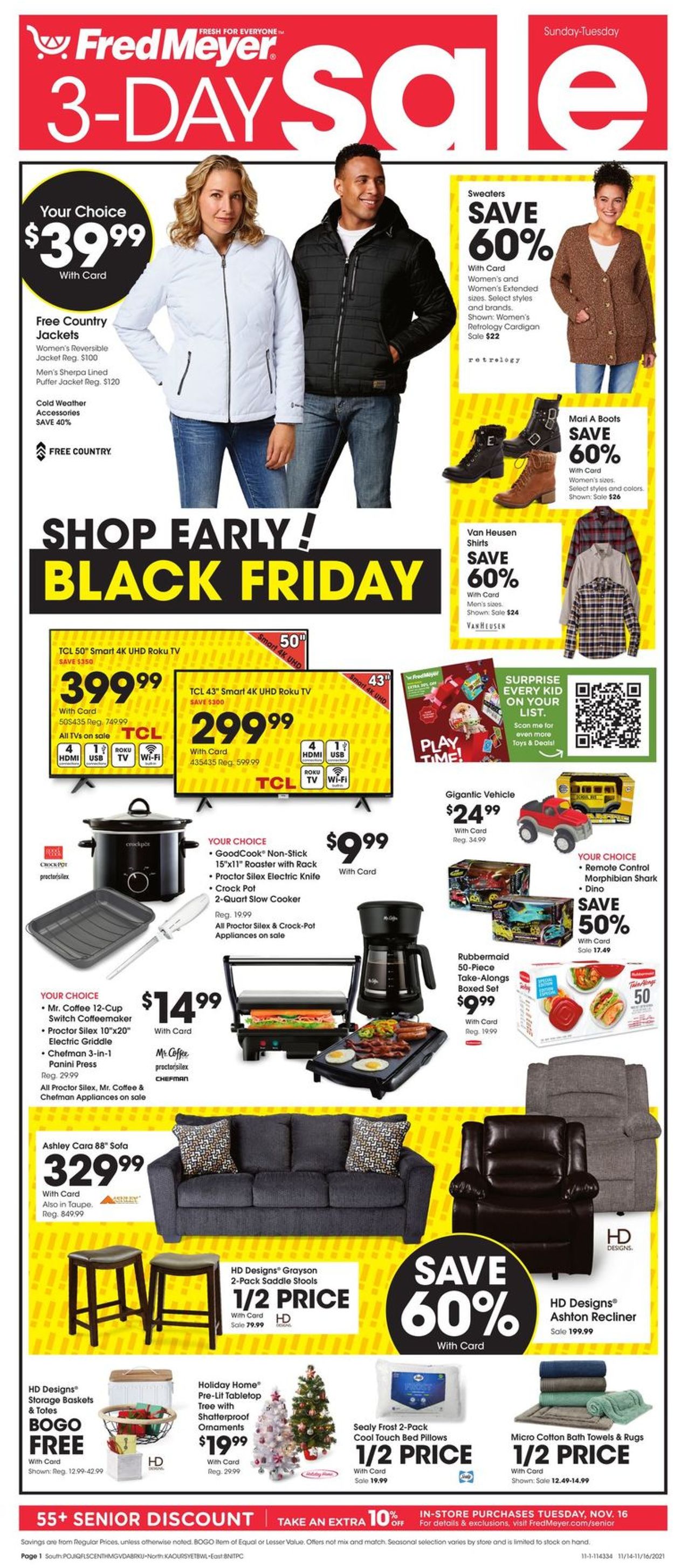 Catalogue Fred Meyer BLACK FRIDAY 2021 from 11/14/2021