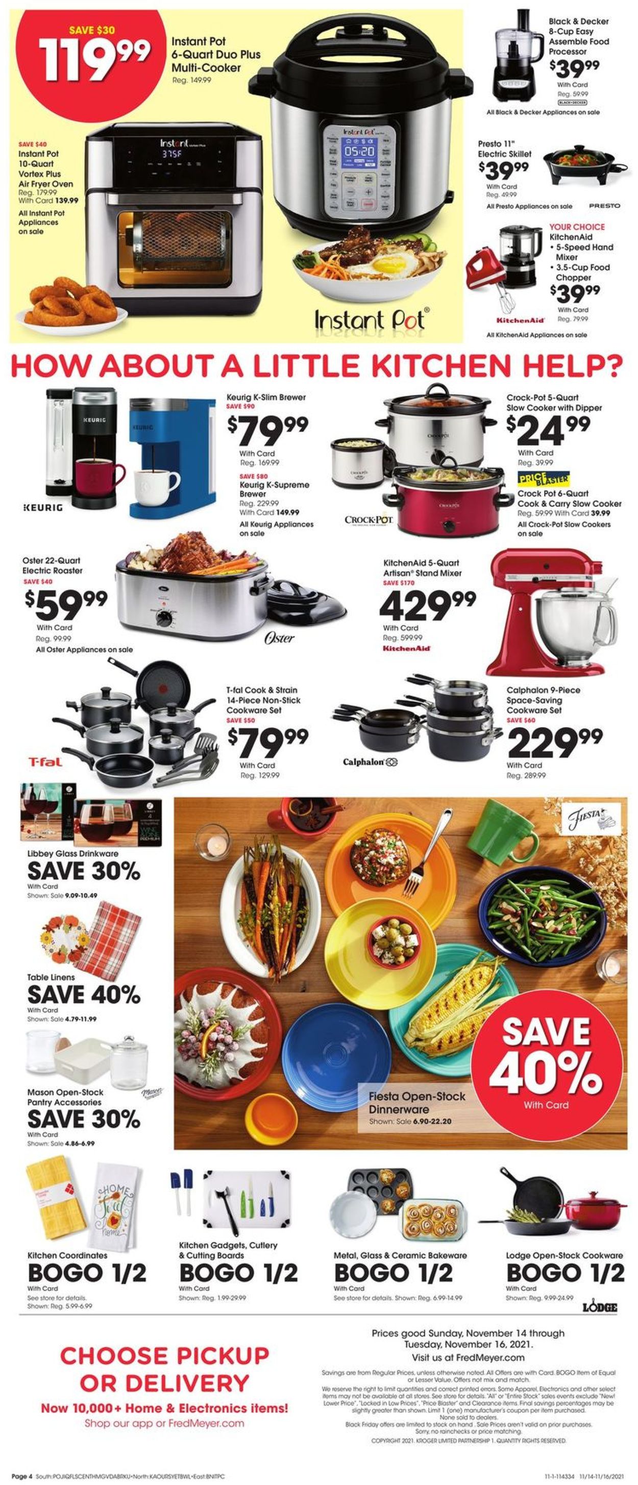 Catalogue Fred Meyer BLACK FRIDAY 2021 from 11/14/2021