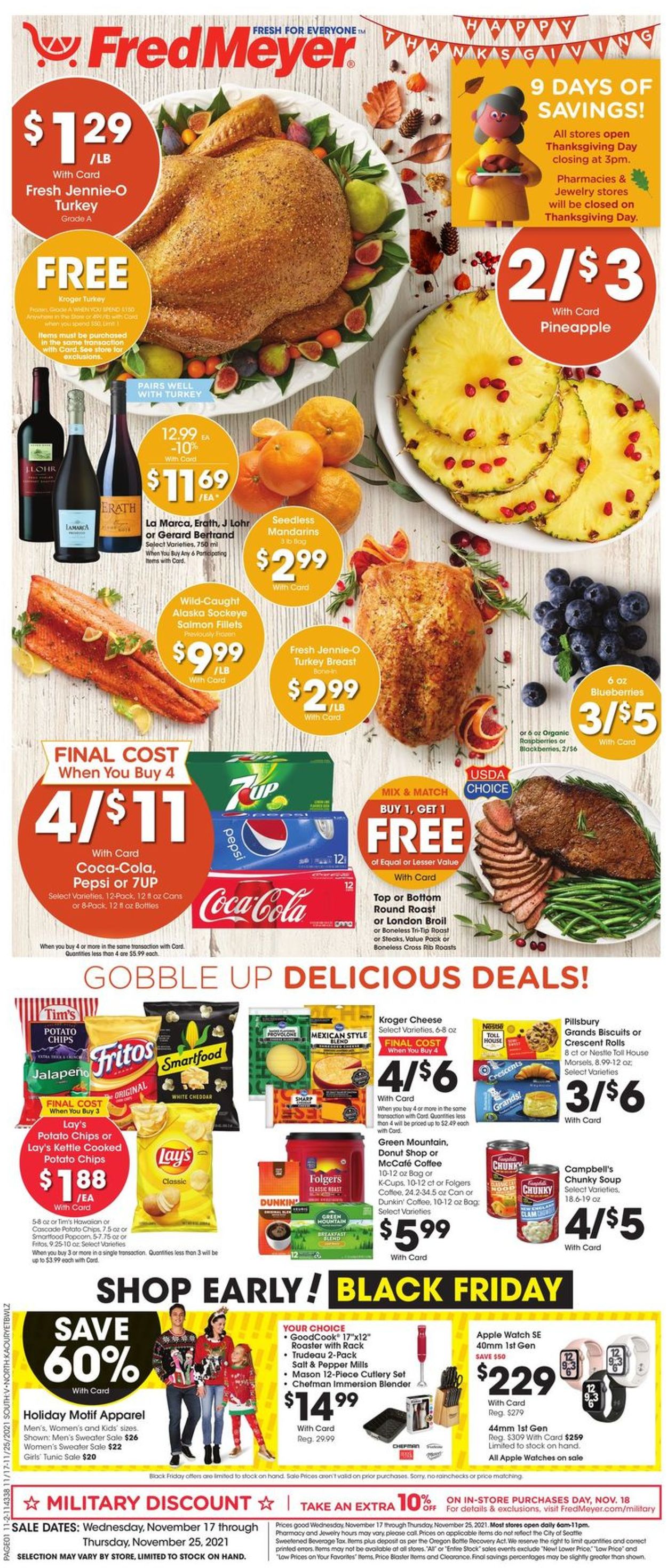 Catalogue Fred Meyer from 11/17/2021
