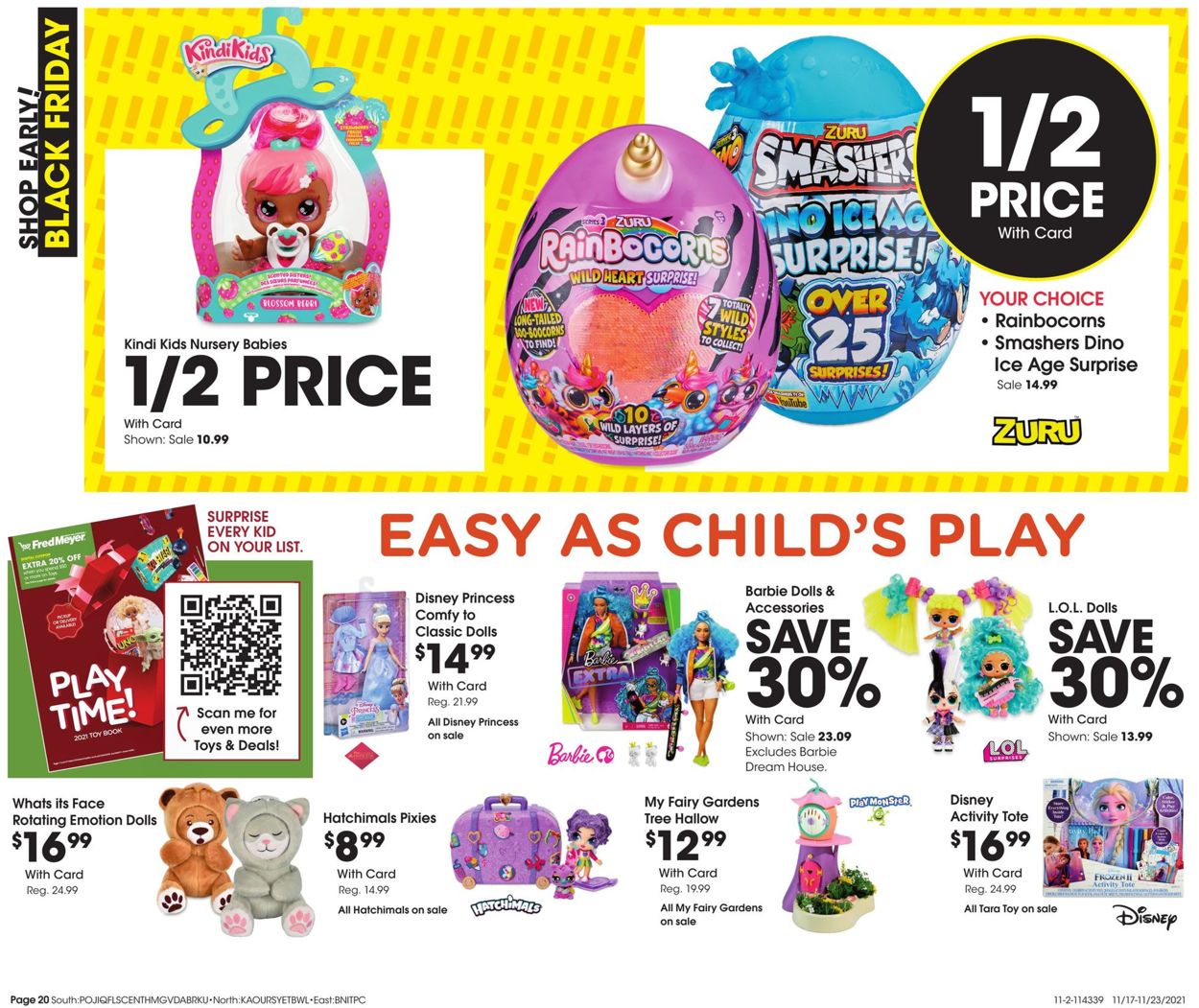 Catalogue Fred Meyer BLACK FRIDAY 2021 from 11/17/2021