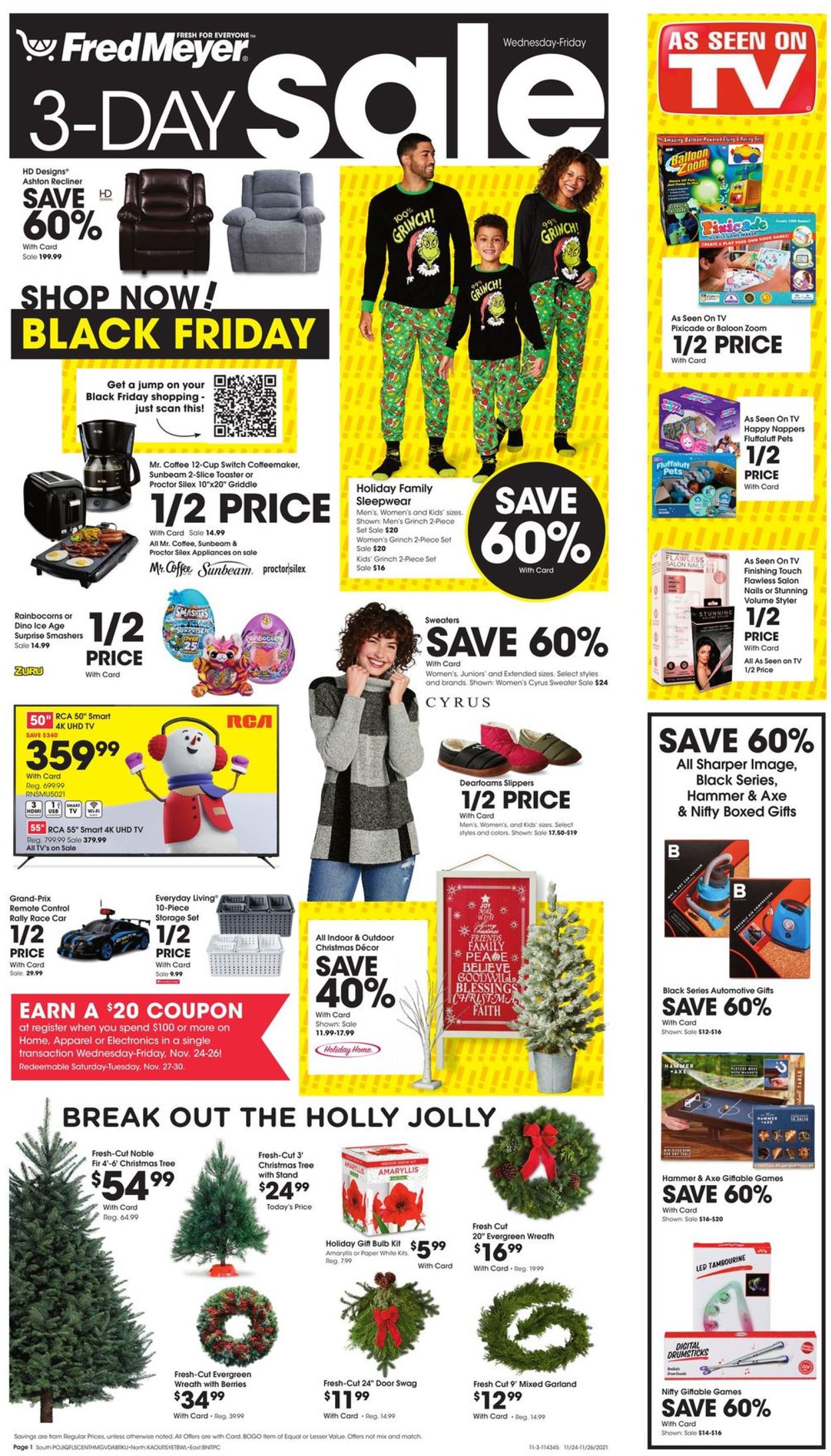 Fred Meyer BLACK FRIDAY AD 2021 Current weekly ad 11/24 11/26/2021