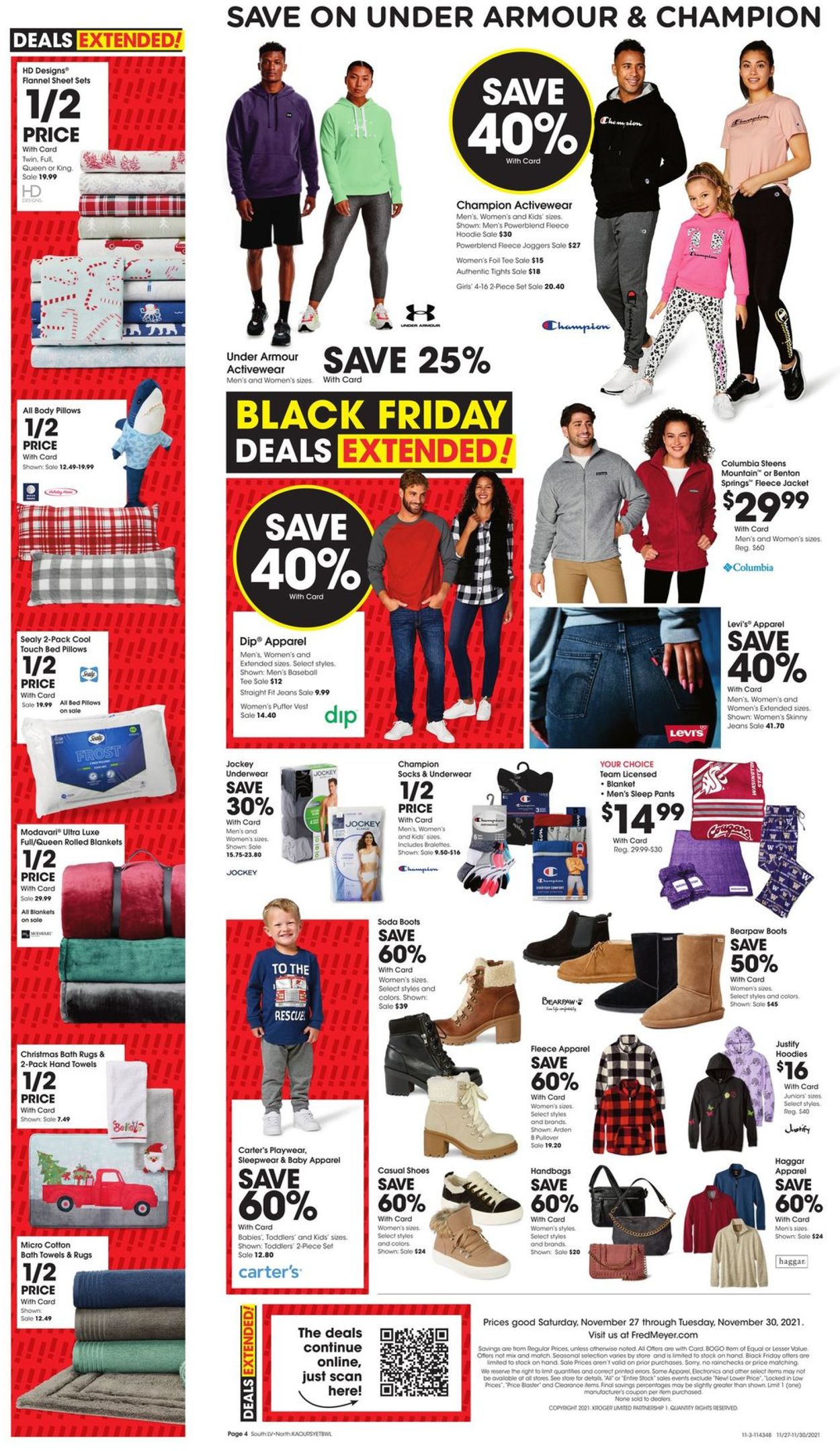 Catalogue Fred Meyer CYBER MONDAY 2021 from 11/27/2021