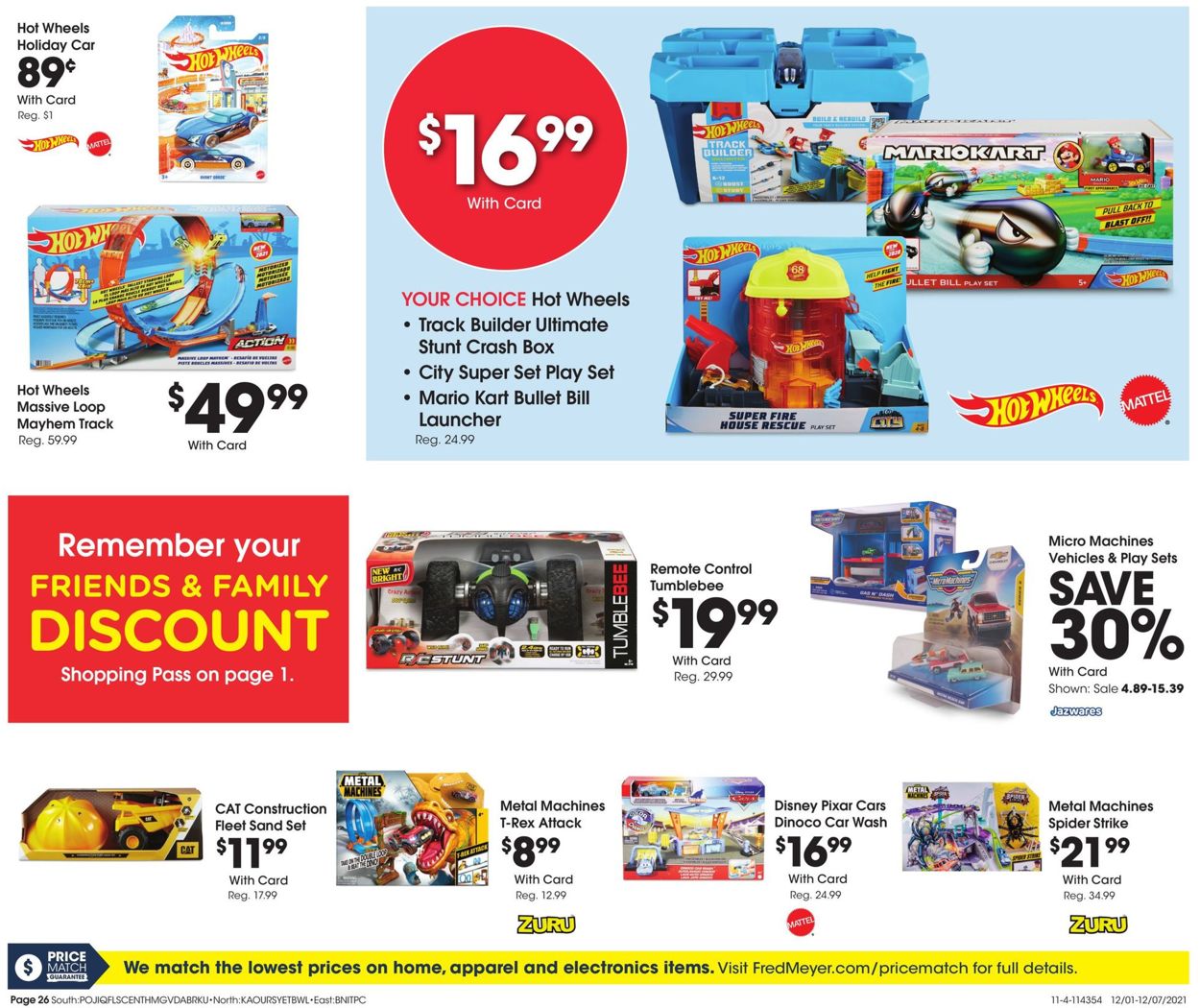 Catalogue Fred Meyer from 12/01/2021