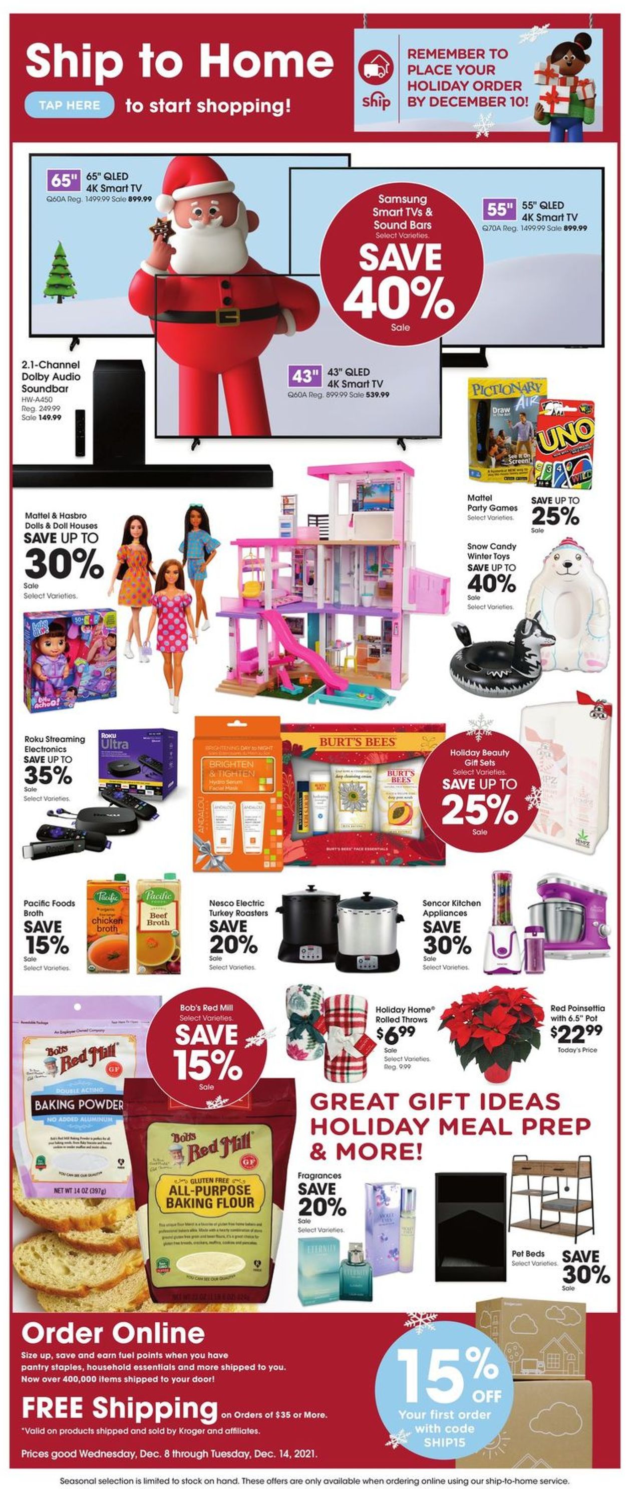 Catalogue Fred Meyer - HOLIDAY 2021 from 12/08/2021