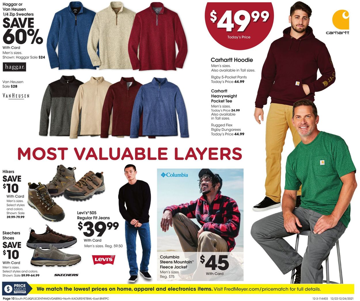 Catalogue Fred Meyer HOLIDAY 2021 from 12/22/2021