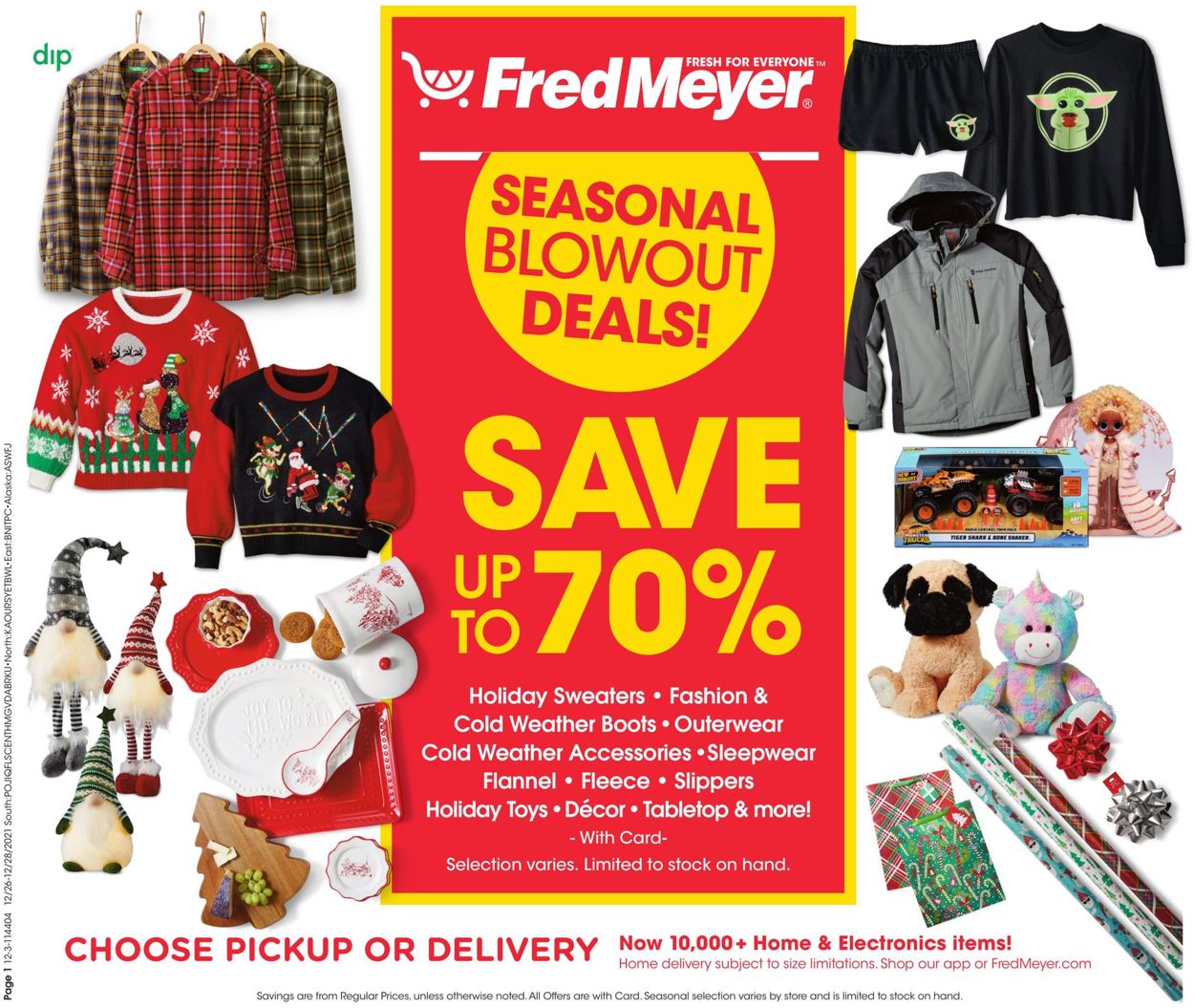 Catalogue Fred Meyer from 12/26/2021