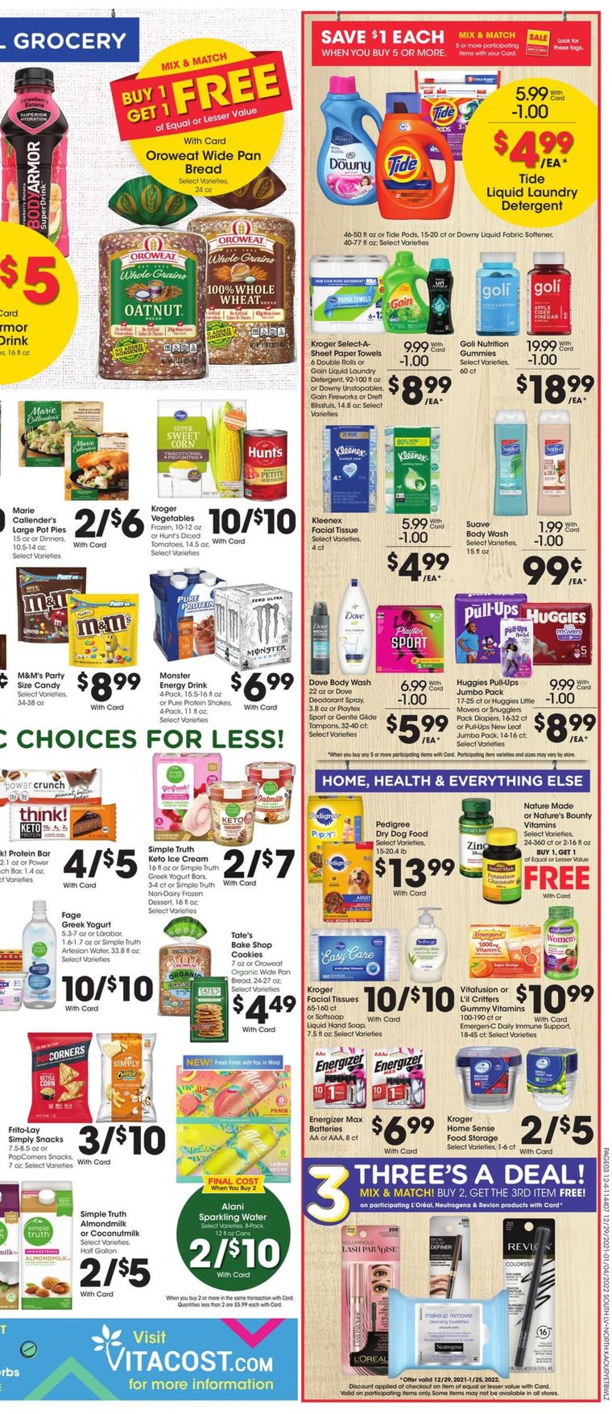 Catalogue Fred Meyer from 12/29/2021