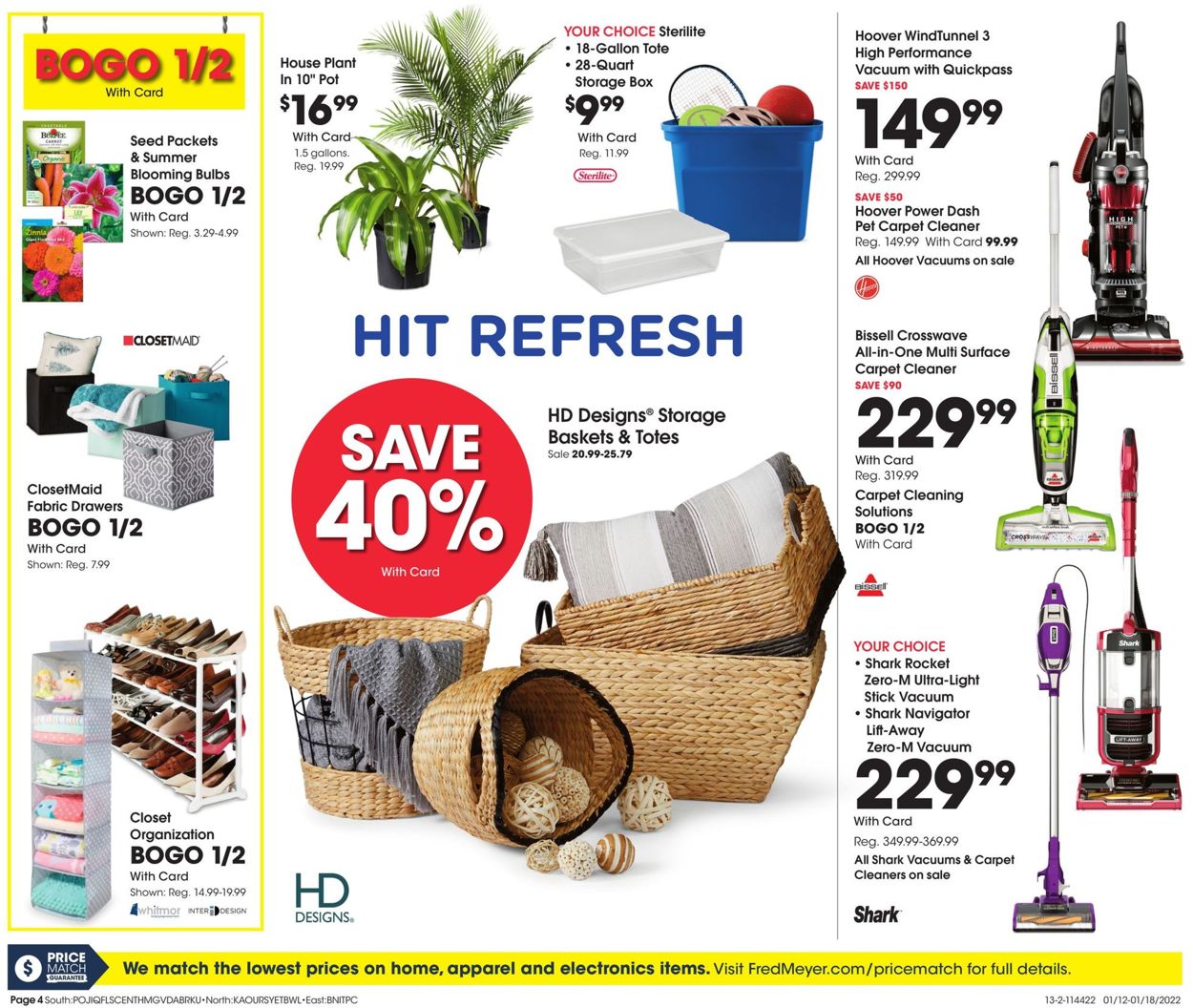Catalogue Fred Meyer from 01/12/2022