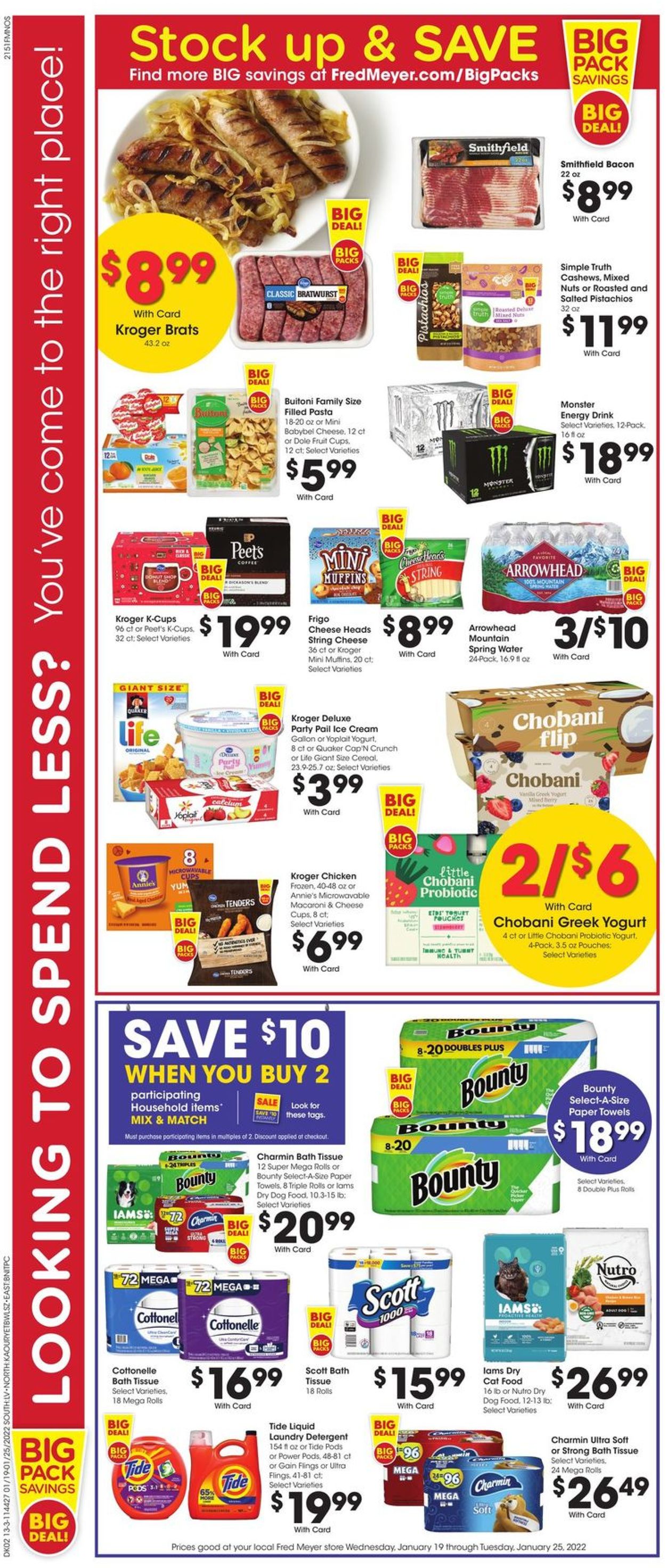 Catalogue Fred Meyer from 01/19/2022