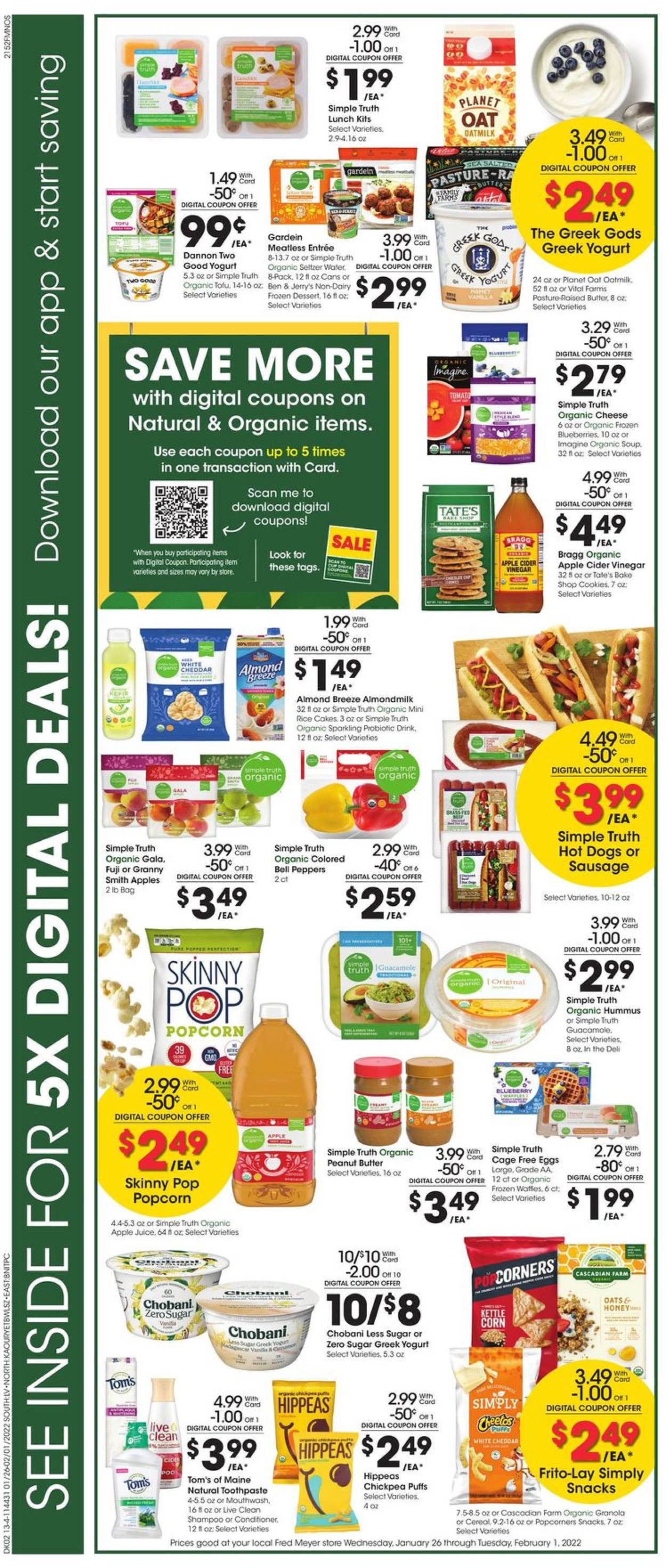 Catalogue Fred Meyer from 01/26/2022