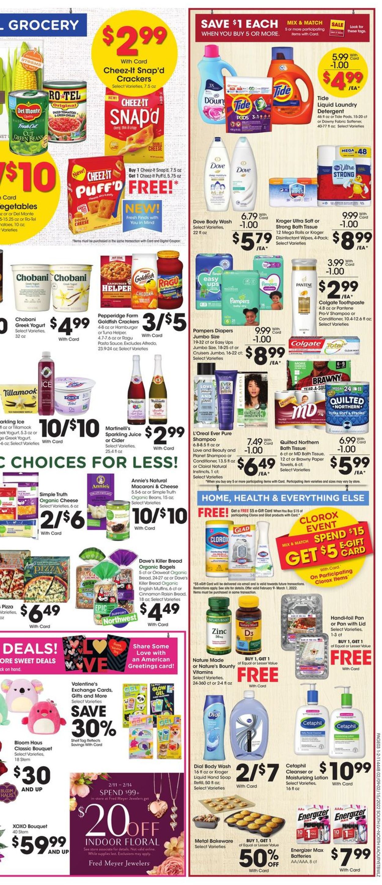 Catalogue Fred Meyer from 02/09/2022