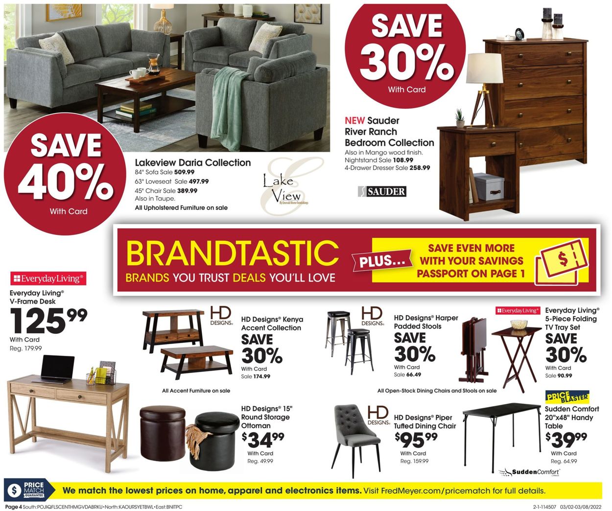 Catalogue Fred Meyer from 03/02/2022