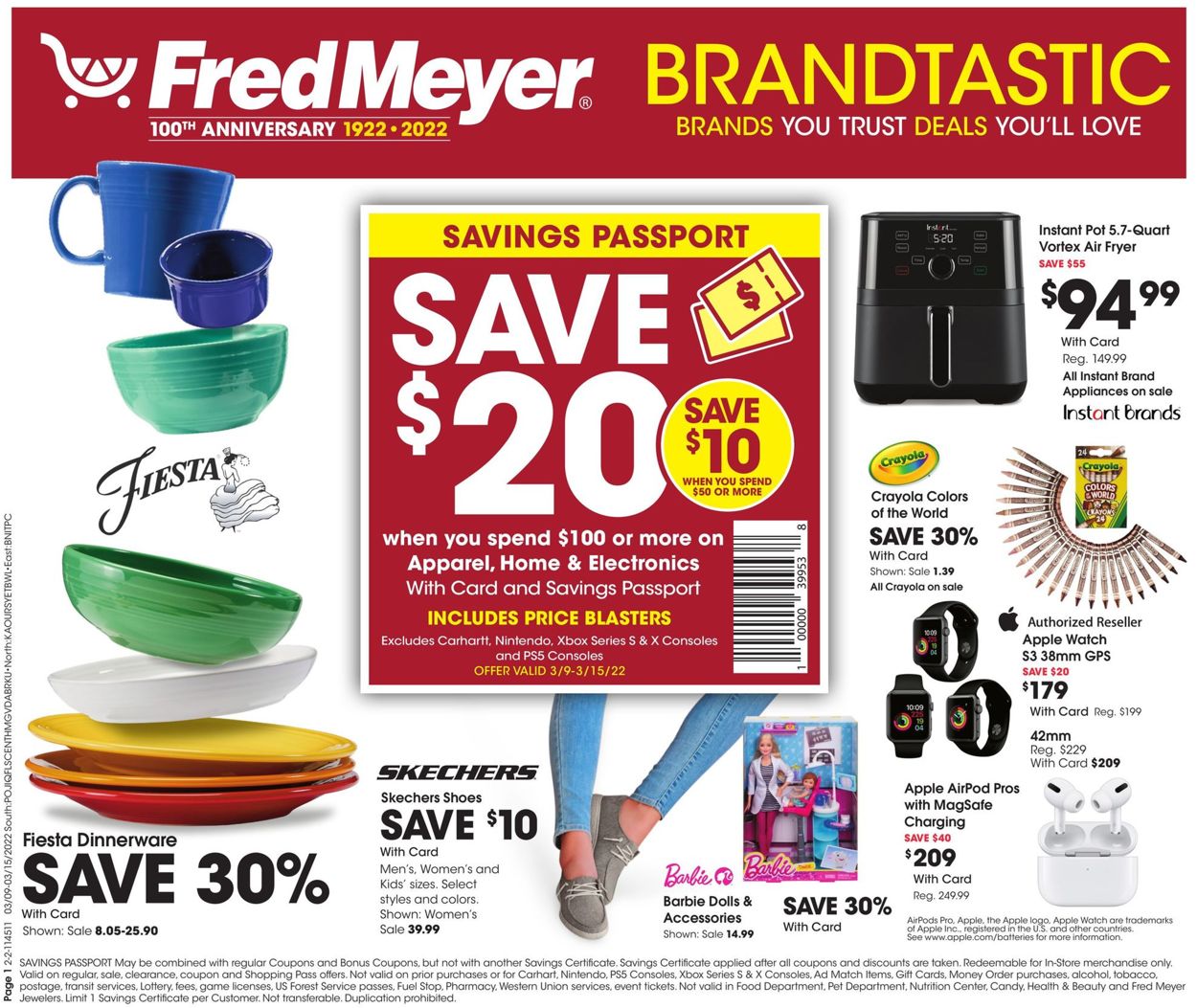 Catalogue Fred Meyer from 03/09/2022