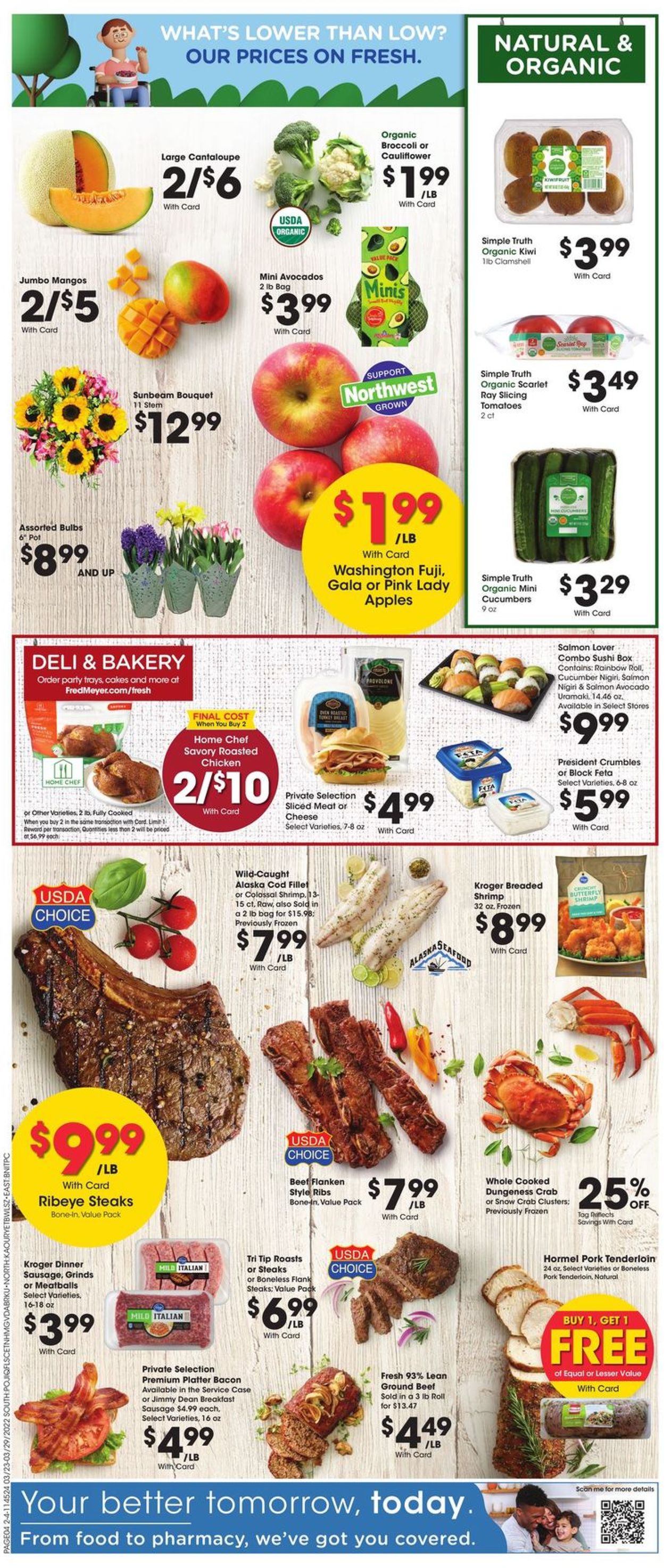 Catalogue Fred Meyer from 03/23/2022