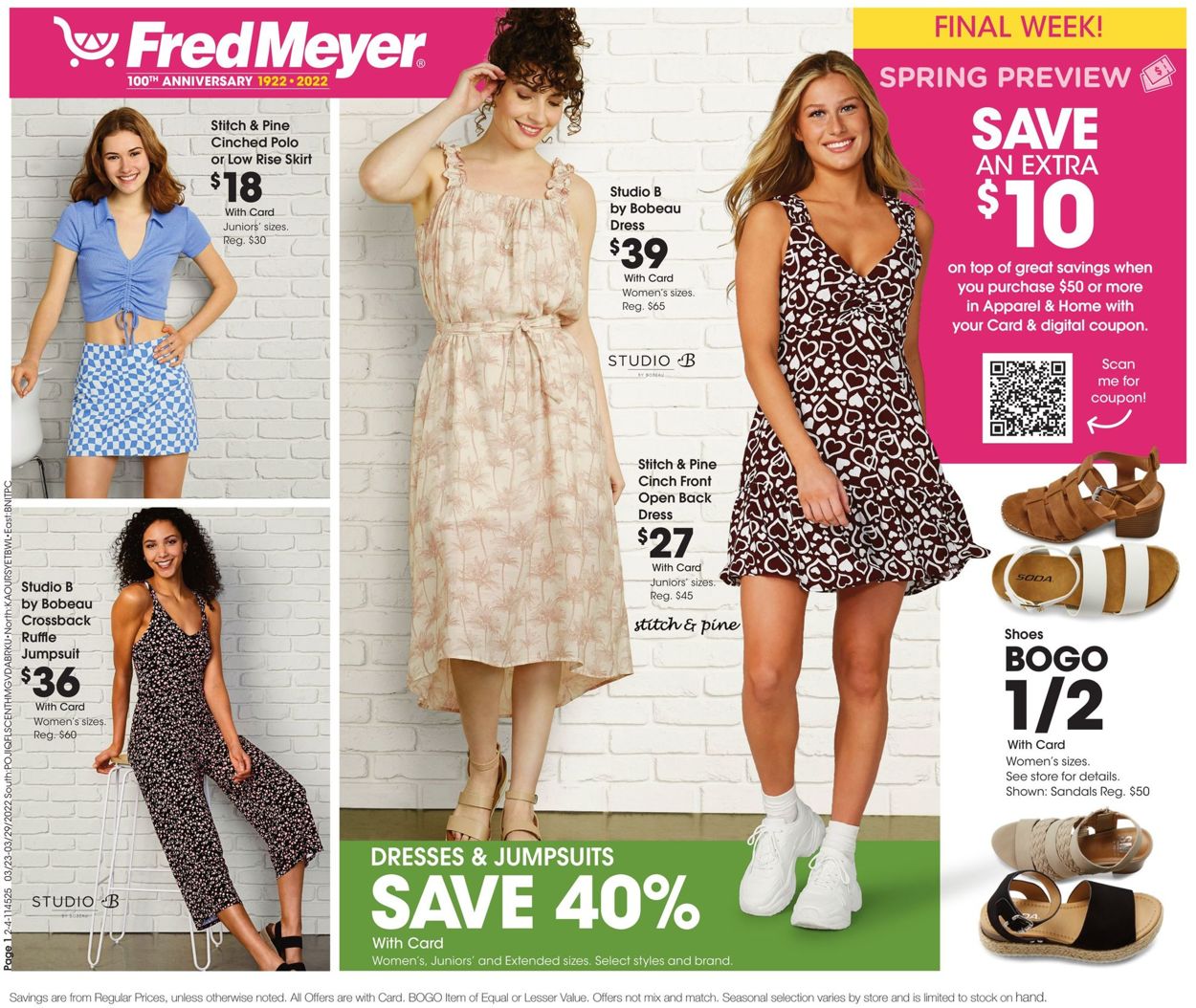 Catalogue Fred Meyer from 03/23/2022