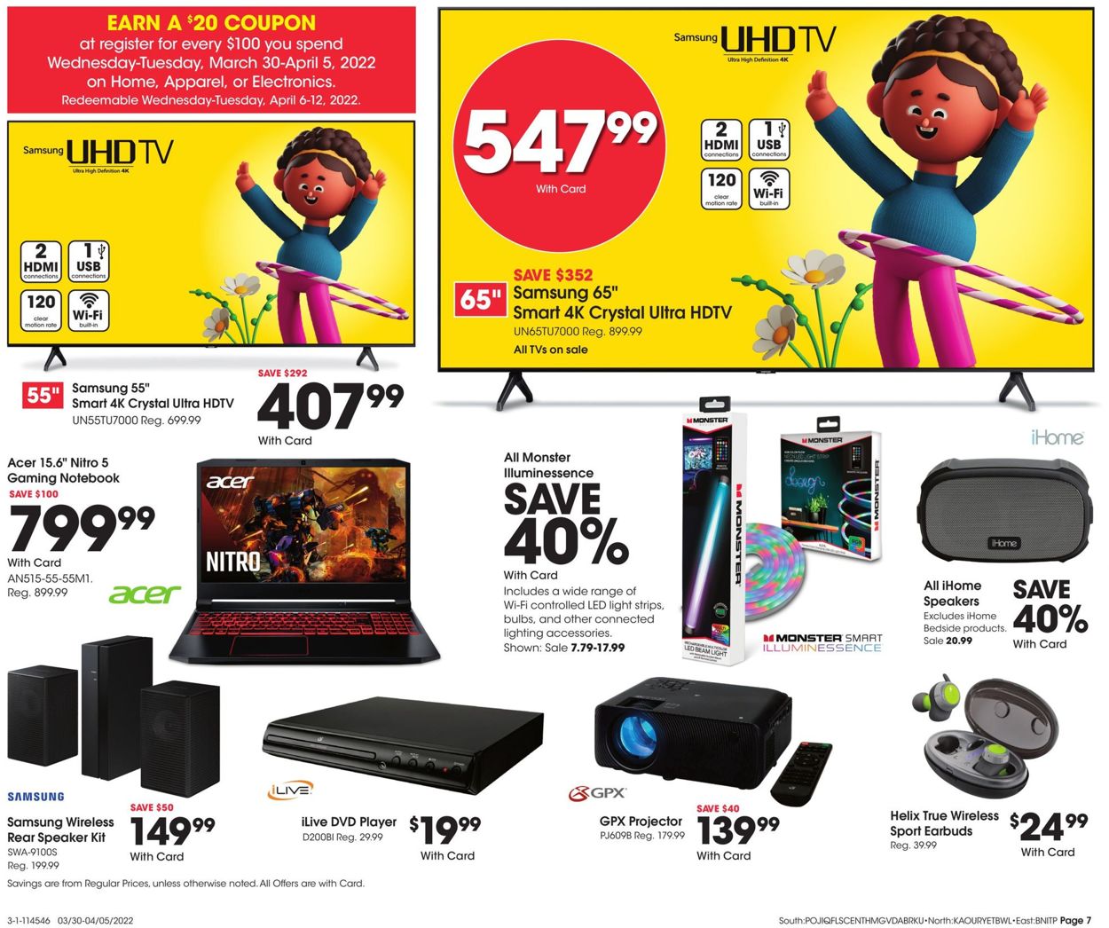 Catalogue Fred Meyer from 03/30/2022