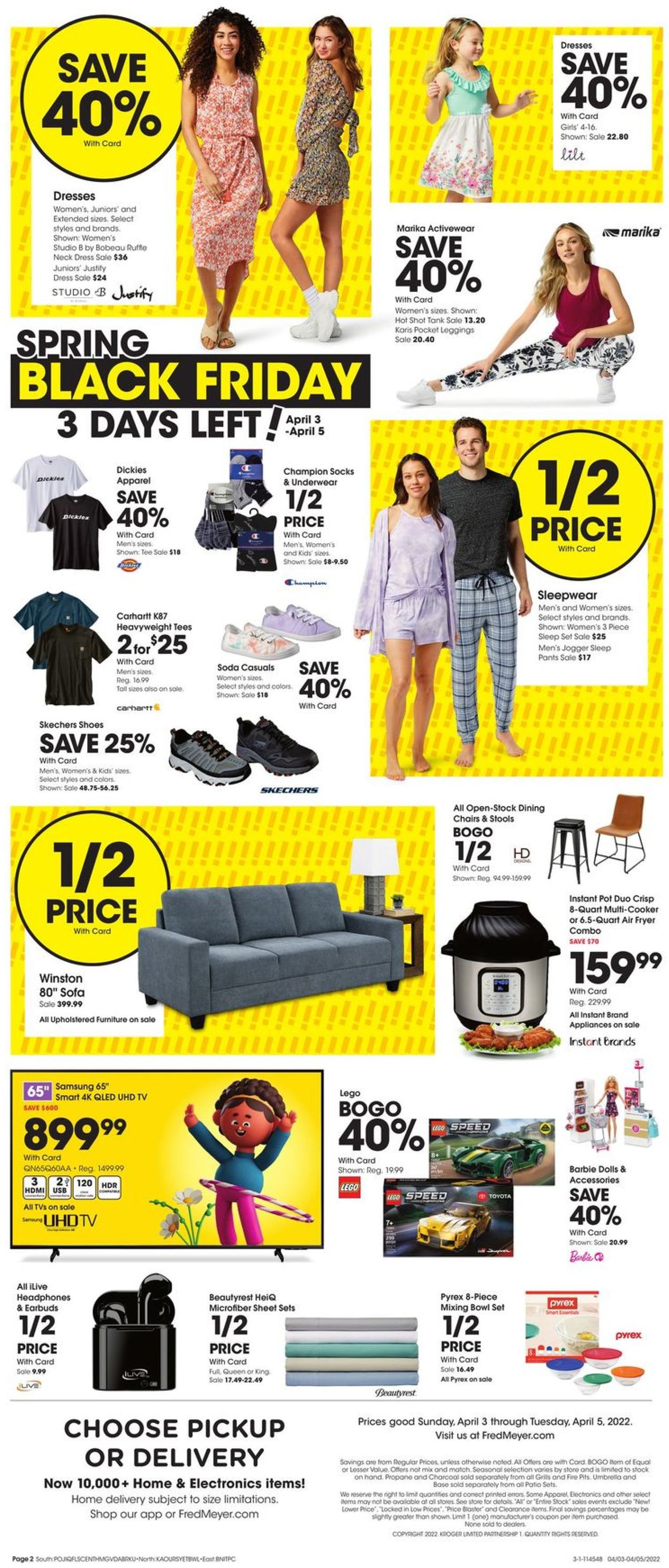 Catalogue Fred Meyer from 04/03/2022