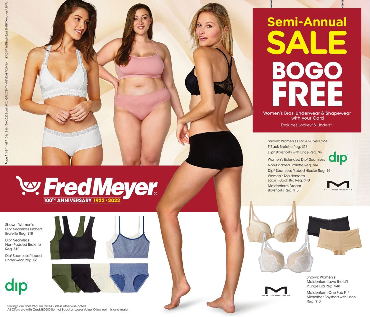 Catalogue Fred Meyer from 04/13/2022