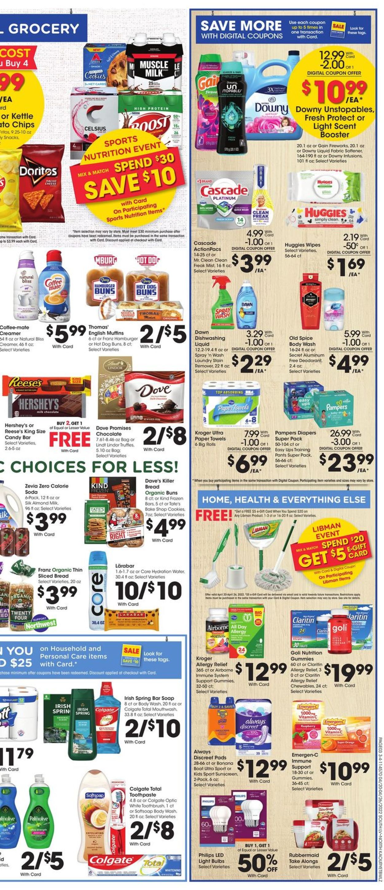 Catalogue Fred Meyer from 04/20/2022