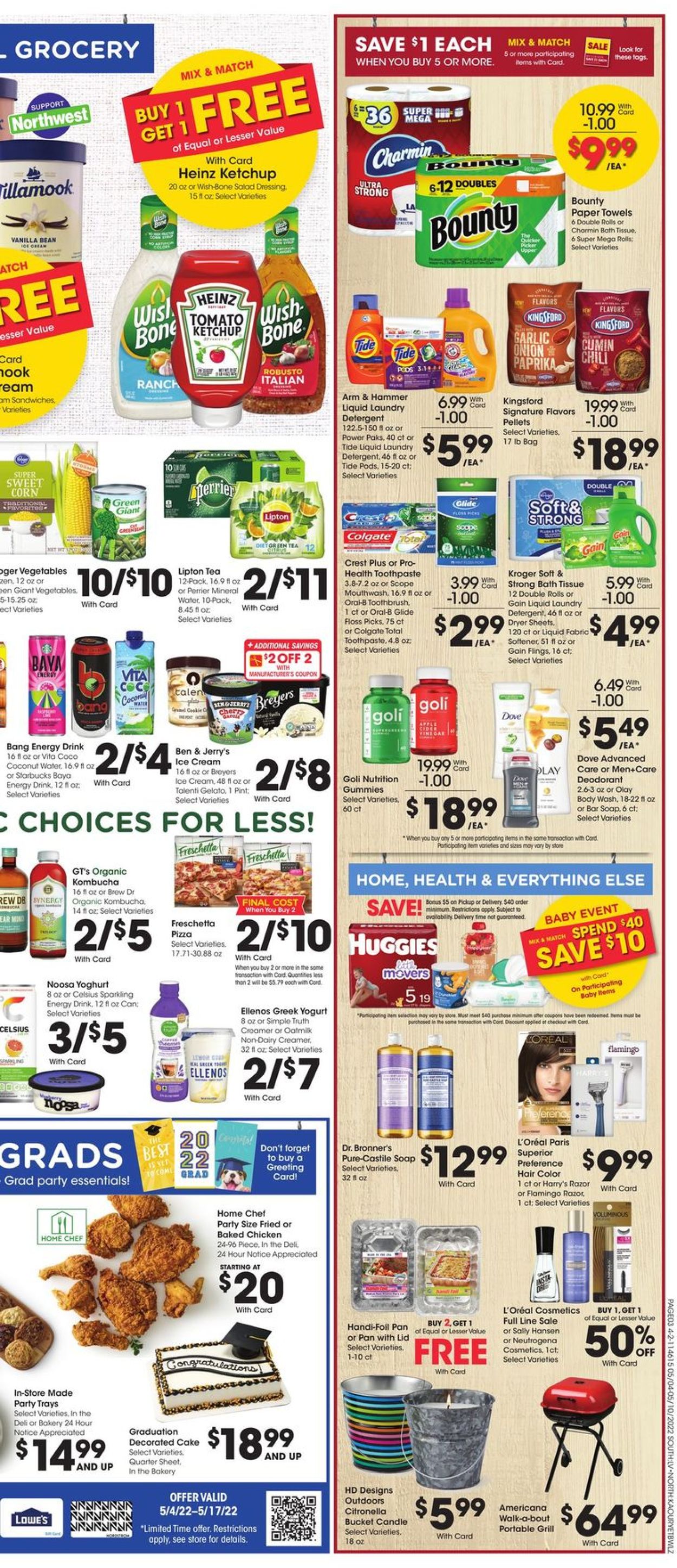 Catalogue Fred Meyer from 05/04/2022