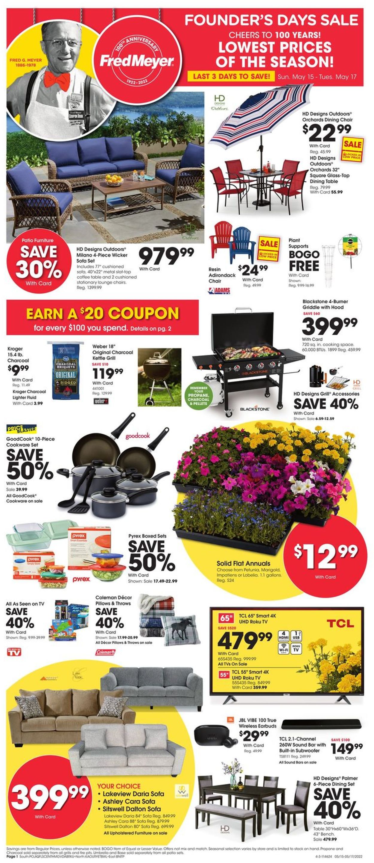 Catalogue Fred Meyer from 05/15/2022