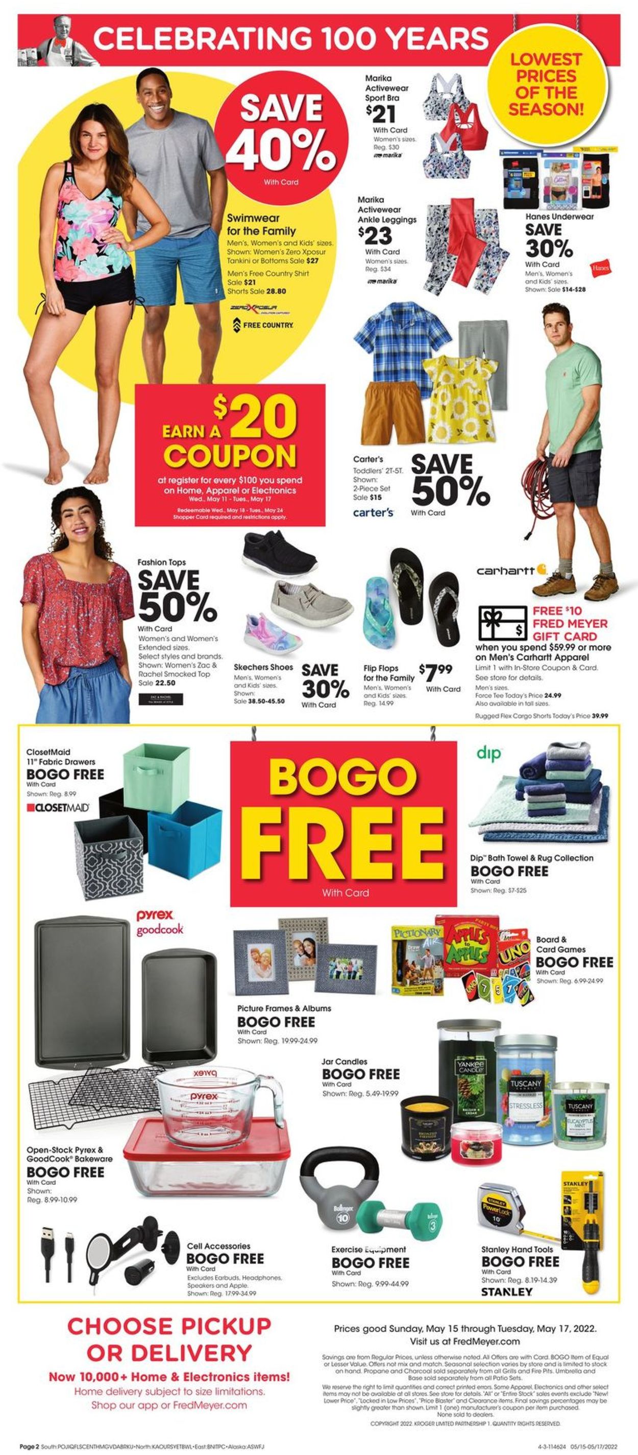Catalogue Fred Meyer from 05/15/2022