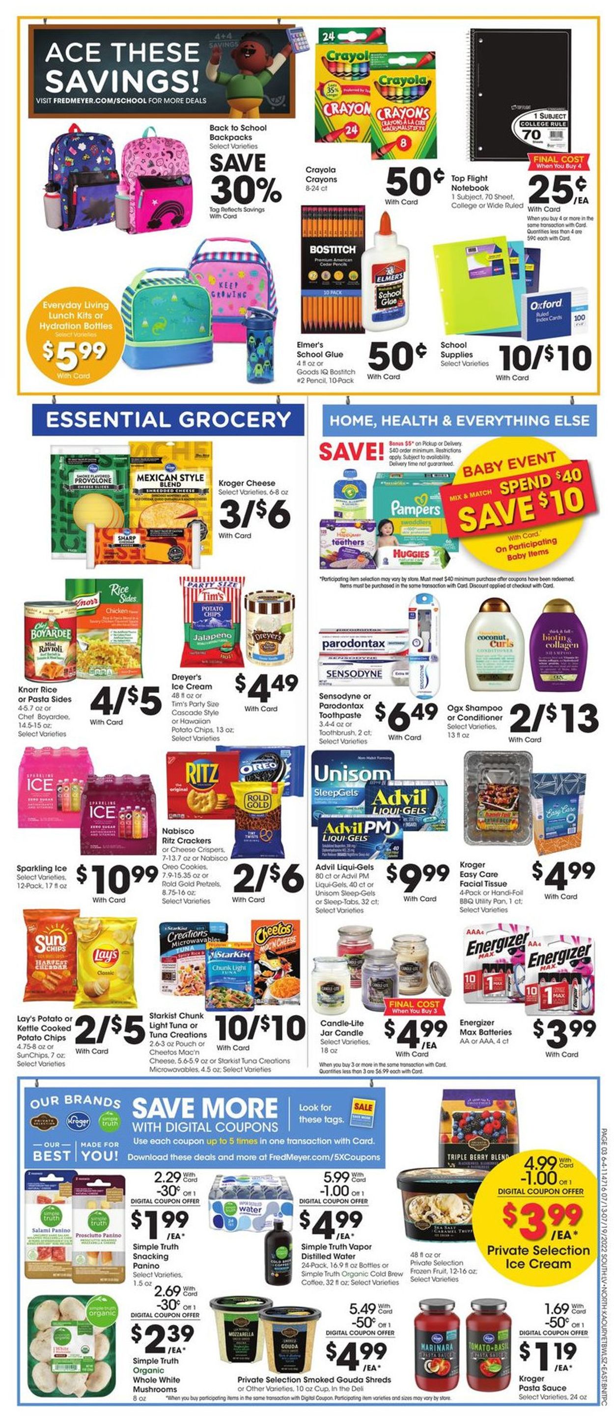 Catalogue Fred Meyer from 07/13/2022