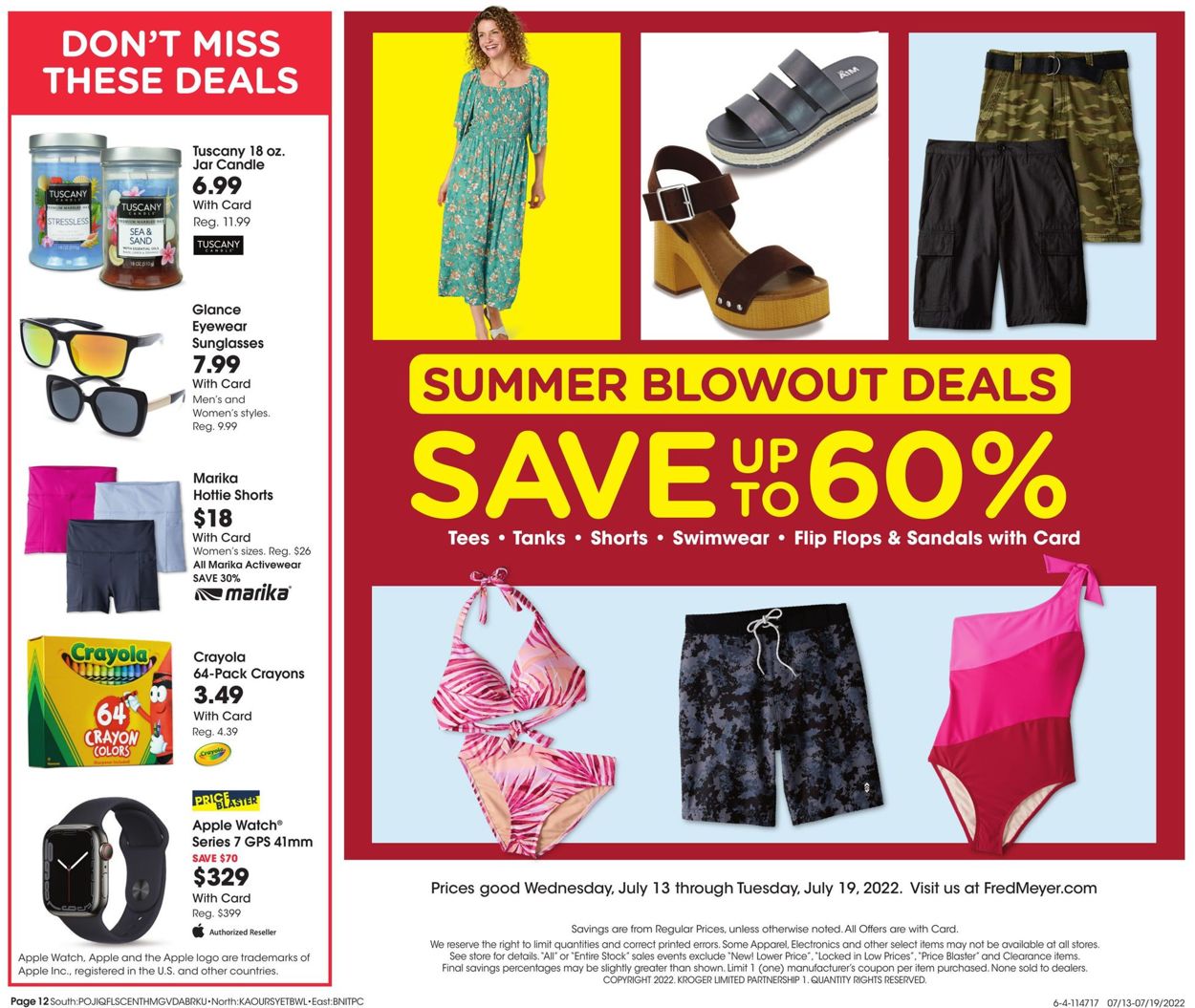 Catalogue Fred Meyer from 07/13/2022