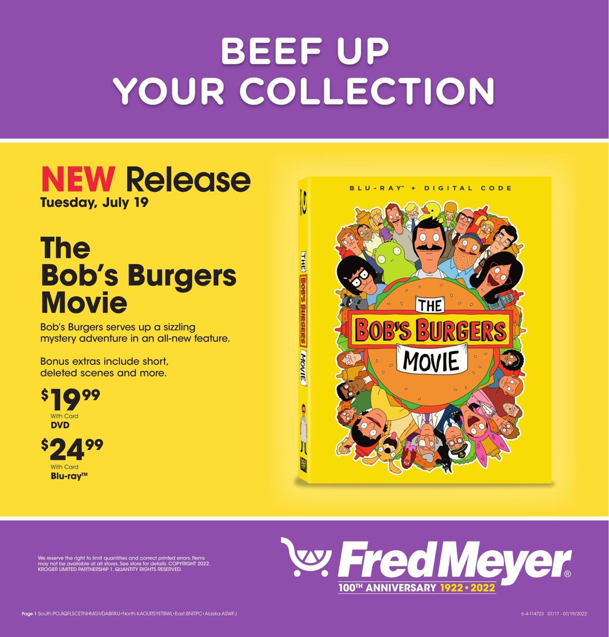 Catalogue Fred Meyer from 07/19/2022