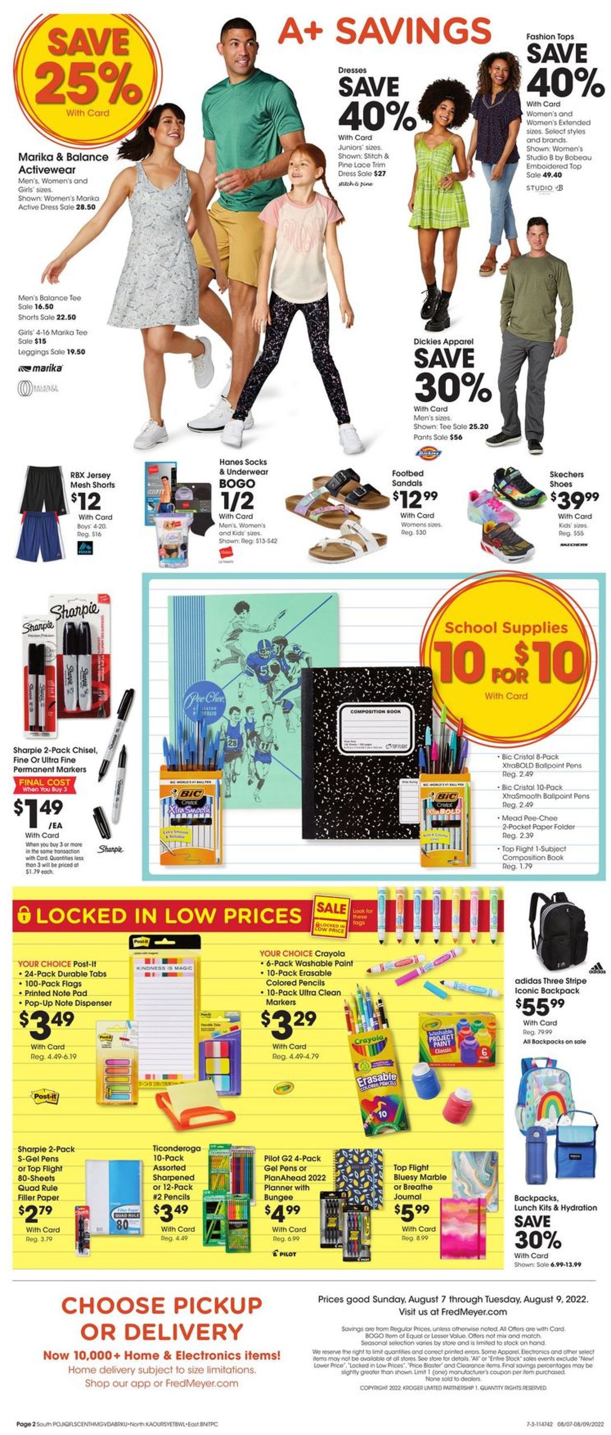 Catalogue Fred Meyer from 08/07/2022