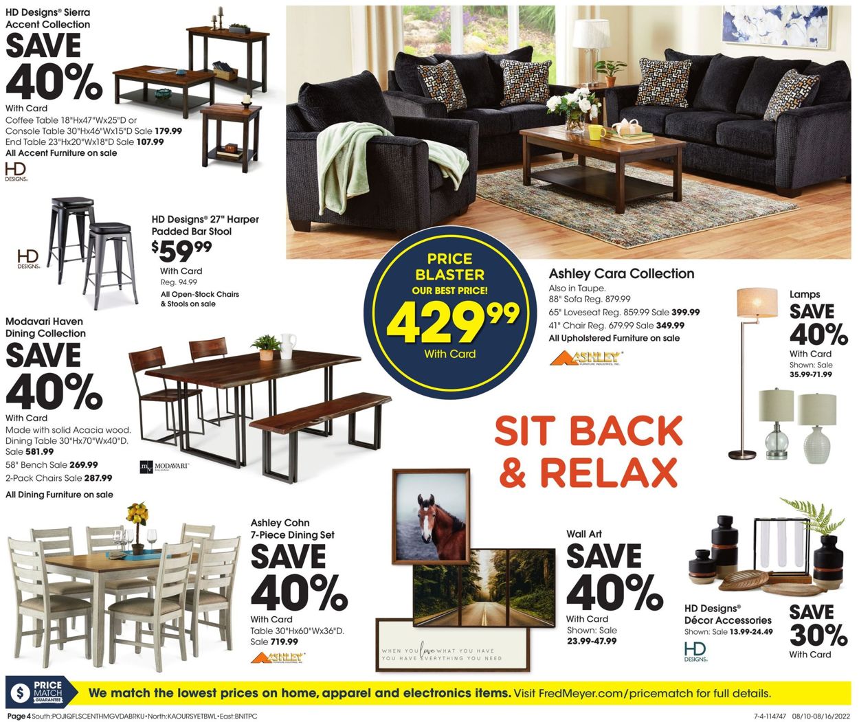 Catalogue Fred Meyer from 08/10/2022